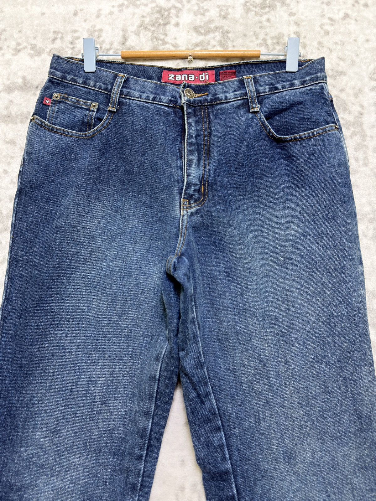 Hysteric Glamour Zana Di Patchwork Flare Y2K Vintage Denim Jeans Size US 30 / EU 46 - 3 Thumbnail