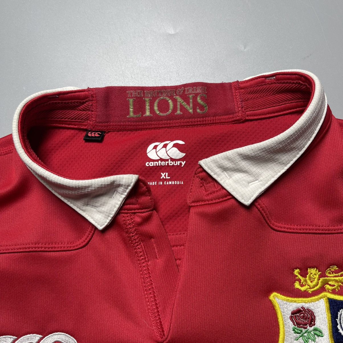 Canterbury of New Zealand BRITISH AND IRISH LIONS CANTERBURY 2017 RUGBY SHIRT JERSEY Size US XL / EU 56 / 4 - 6 Thumbnail