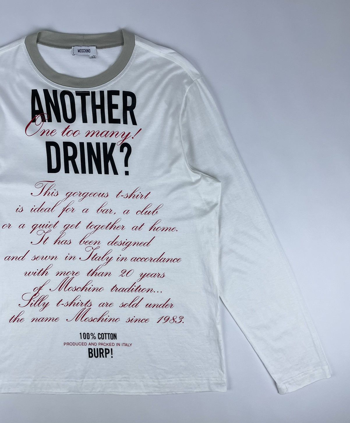 Moschino Moschino Long sleeve Size US L / EU 52-54 / 3 - 2 Thumbnail