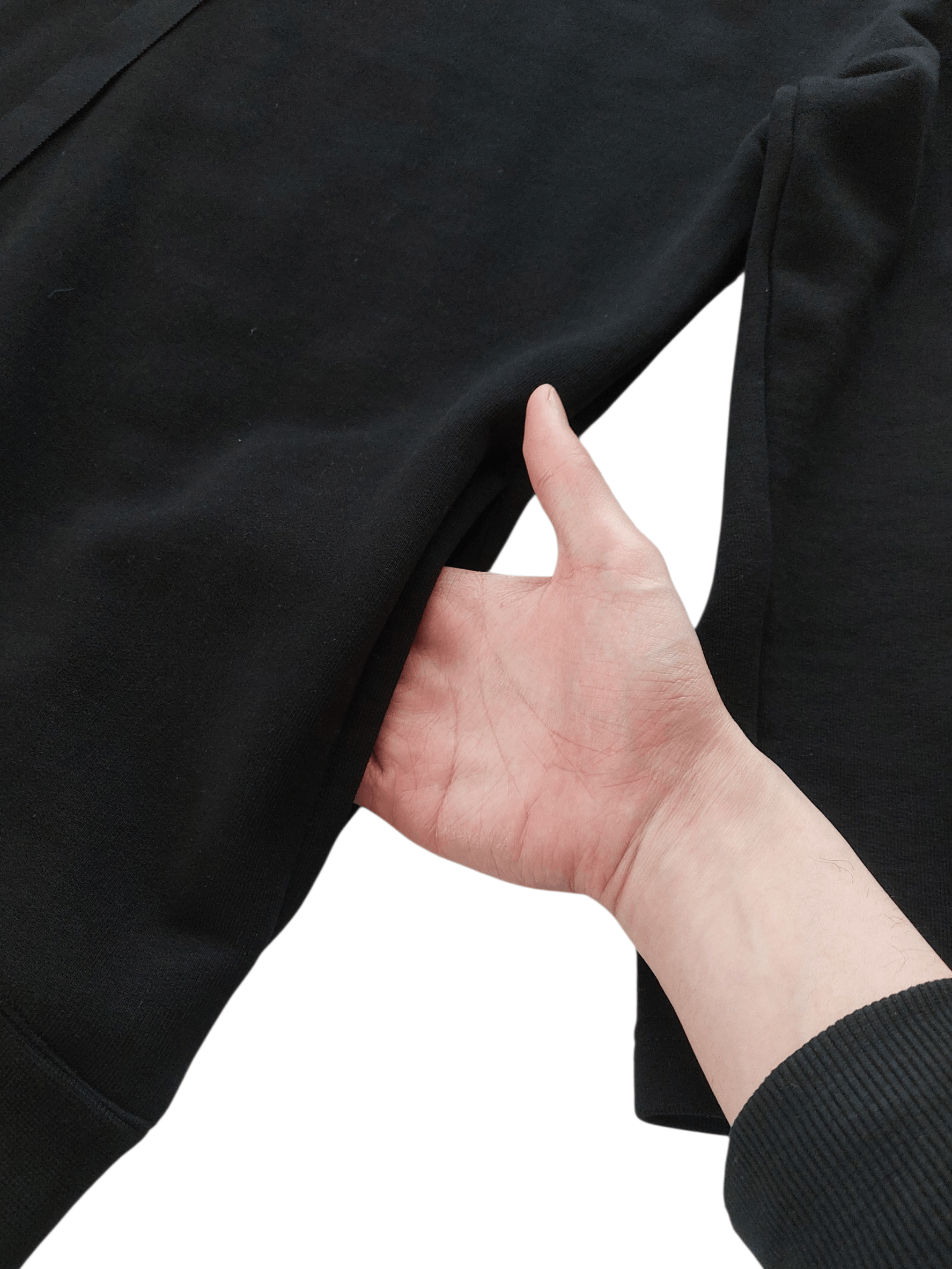 Ann Demeulemeester Ann Demeulemeester Black Tony Cold Shoulder Hoodie Size US XL / EU 56 / 4 - 5 Thumbnail
