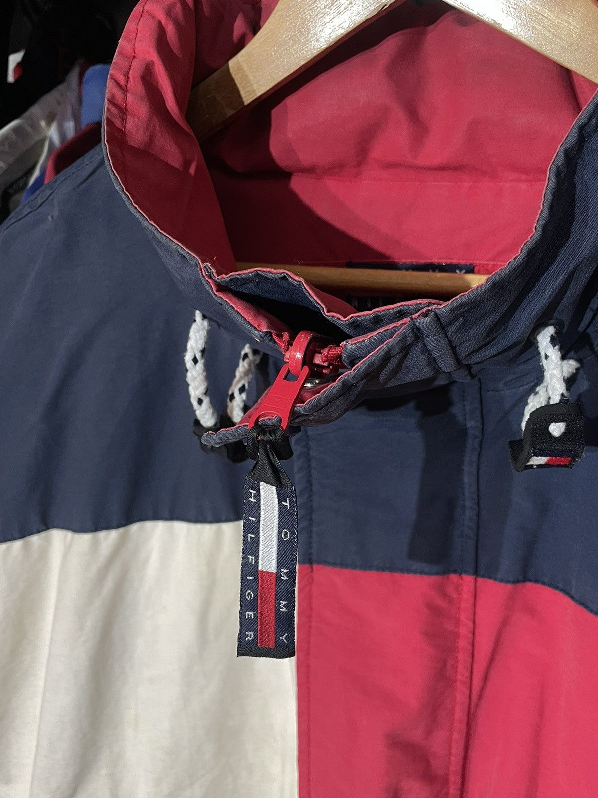 Japanese Brand × Tommy Hilfiger × Vintage Jacket Tommy Hilfiger Big Flag 90’s Vintage Reversible Size US XL / EU 56 / 4 - 9 Thumbnail