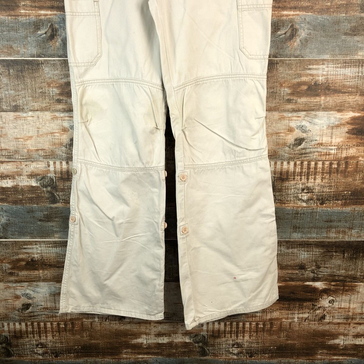 L.E.I. Lei White Cargo utility Multipocket Pants #A2440 Size 30" / US 8 / IT 44 - 6 Thumbnail