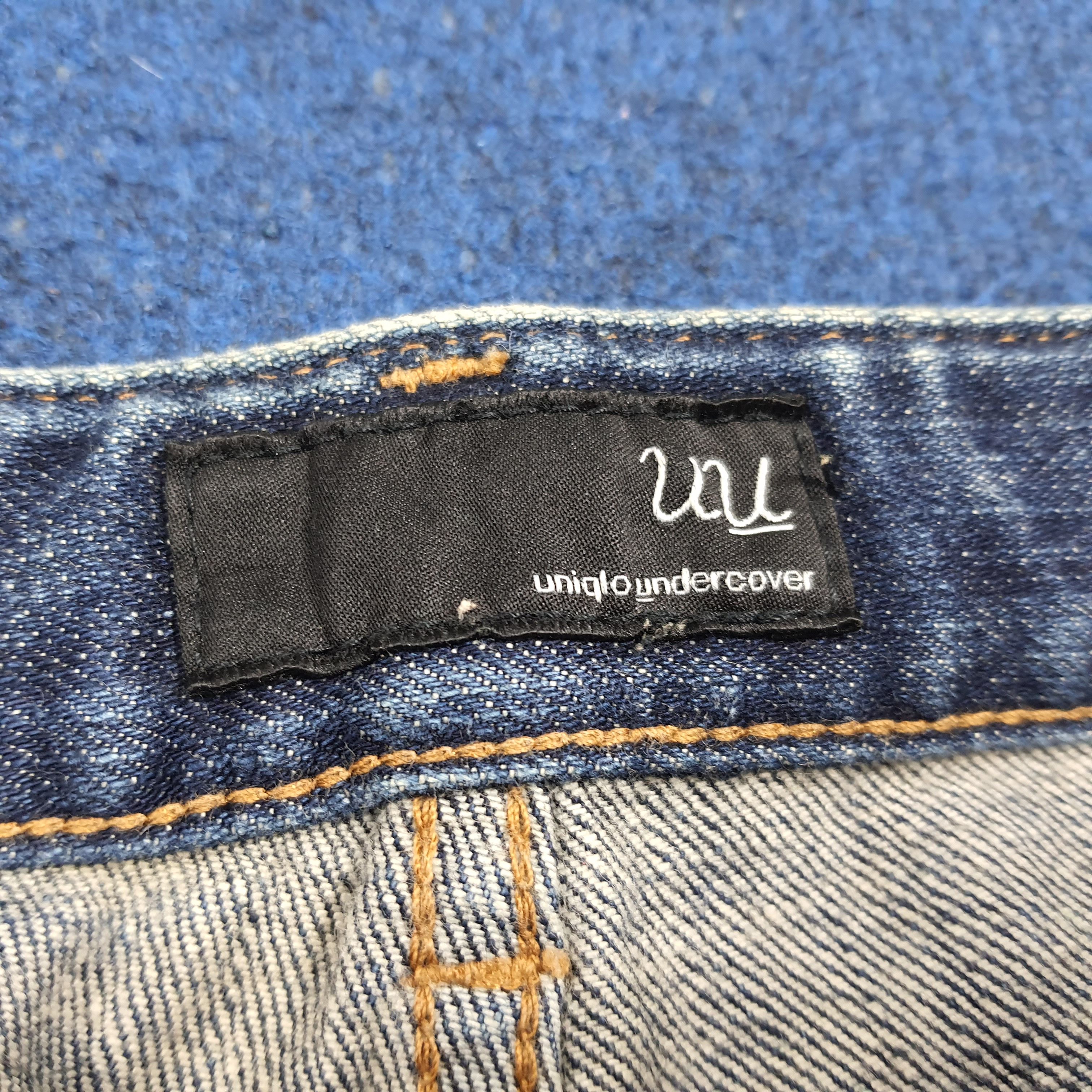 Undercover × Uniqlo Vintage Uniqlo Undercover UU Slim Straight Jeans C280N4 Size US 30 / EU 46 - 8 Thumbnail