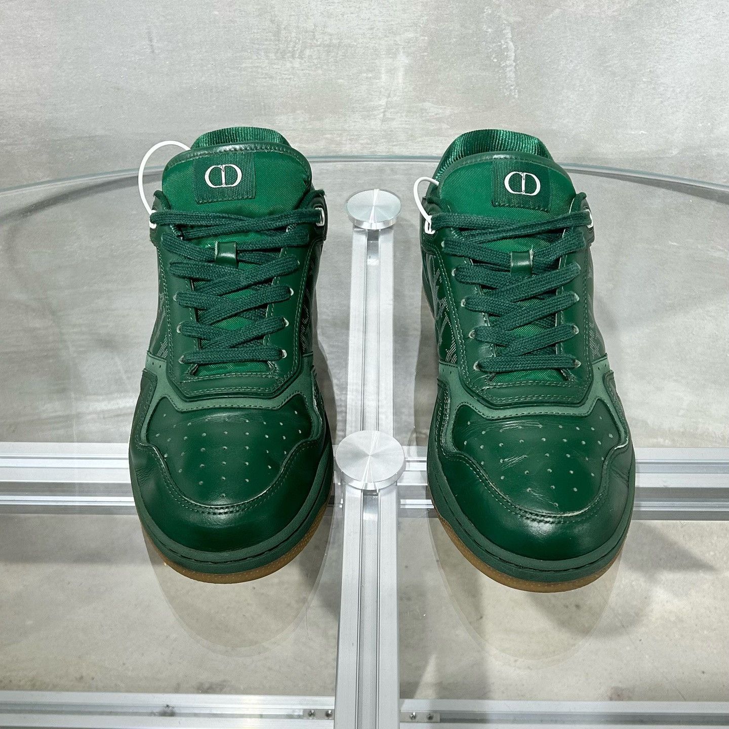Dior Dior Green Lowtop Sneakers 10 Men Size US 10 / EU 43 - 1 Thumbnail