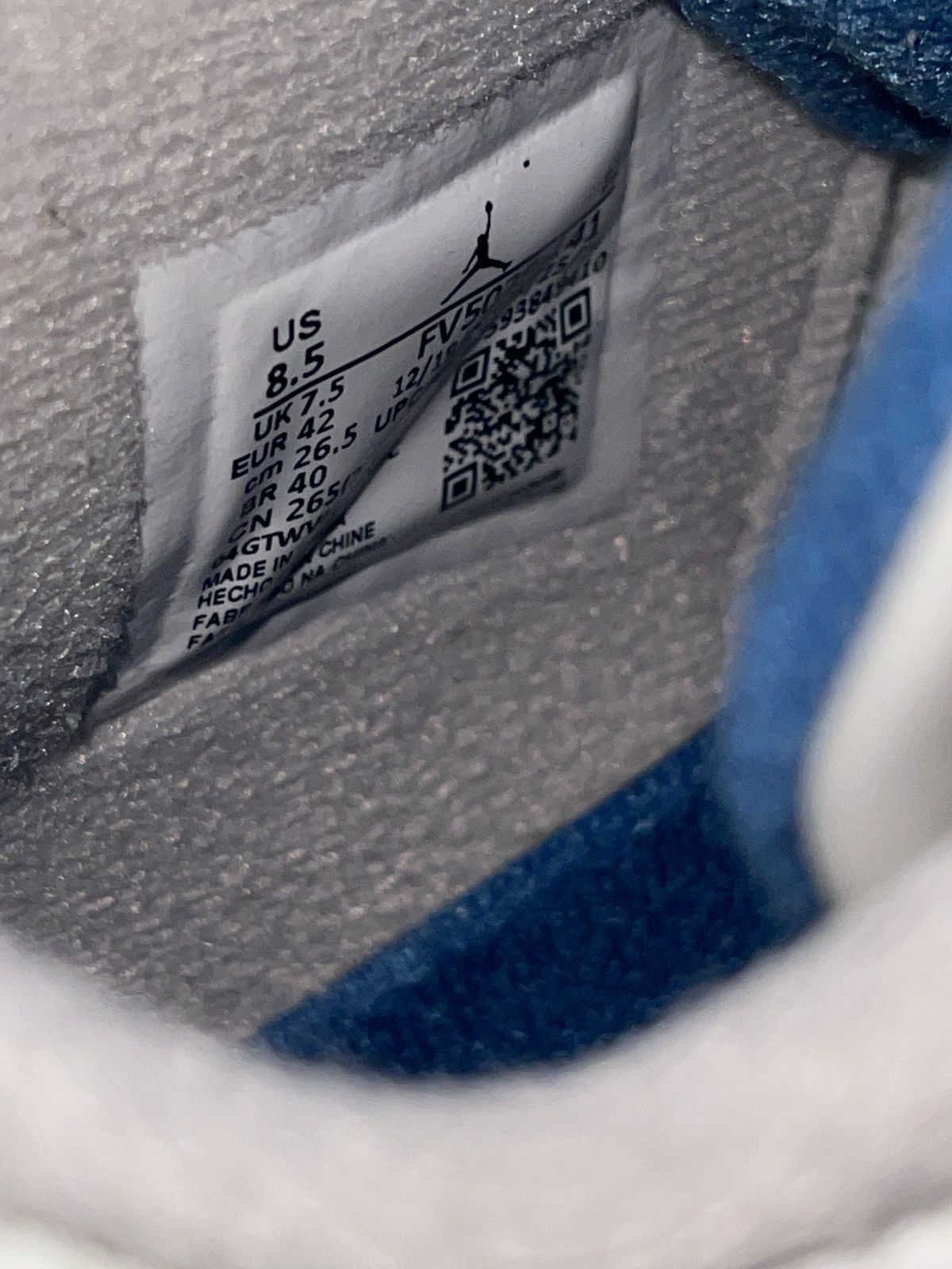 Jordan Brand Jordan 4 Military Blue 2024 Size US 8.5 / EU 41-42 - 5 Thumbnail