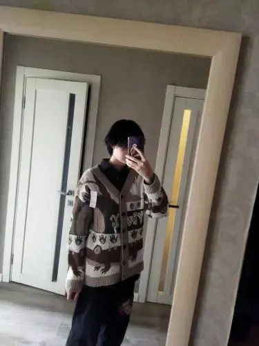 Other Vintage Cardigan Oversized Sweater New Japanese Harajuku Size US XL / EU 56 / 4 - 3 Thumbnail