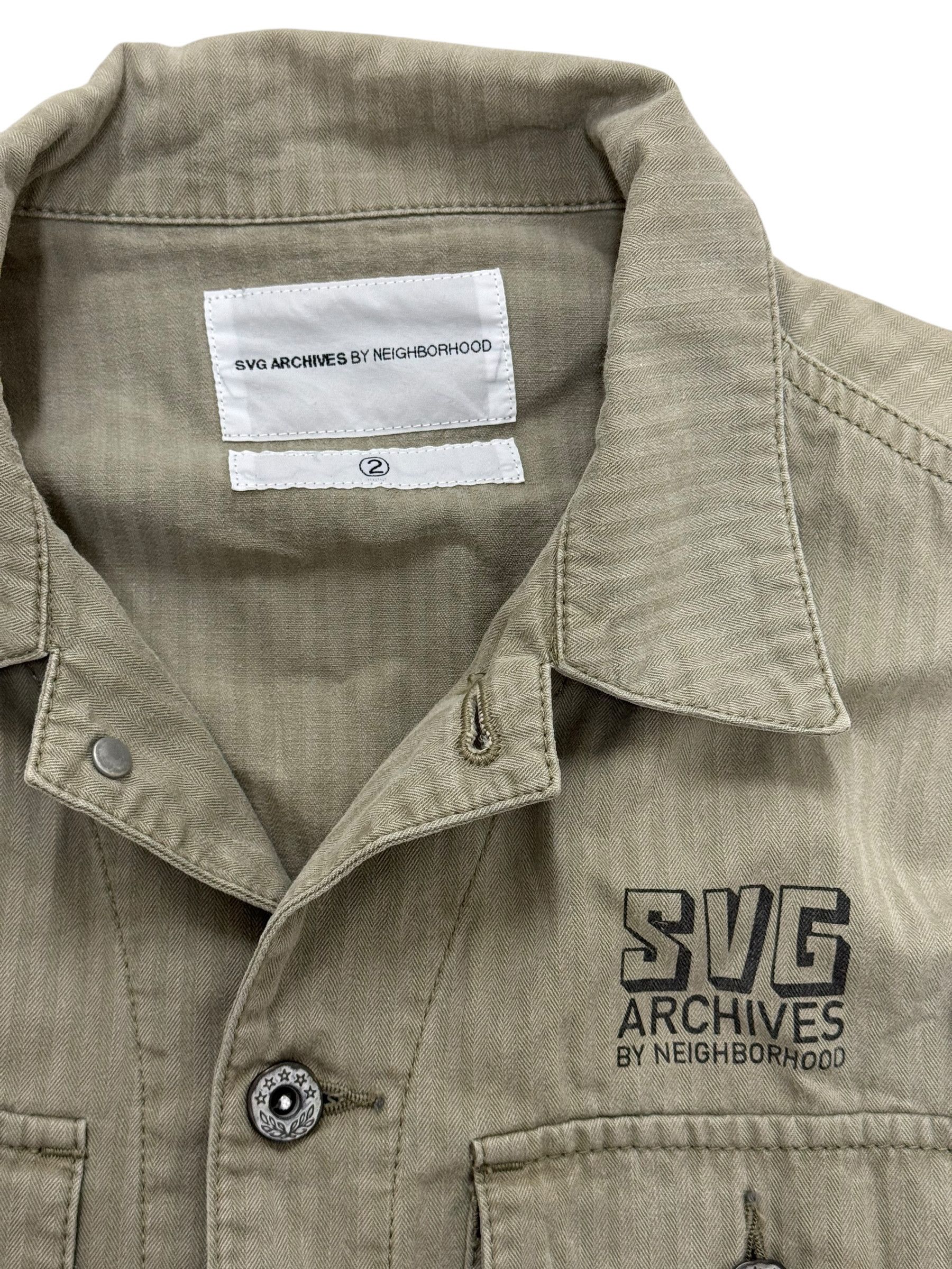 Neighborhood SVG Archives By Neighborhood Olive Button Up Shirt Size US M / EU 48-50 / 2 - 5 Thumbnail