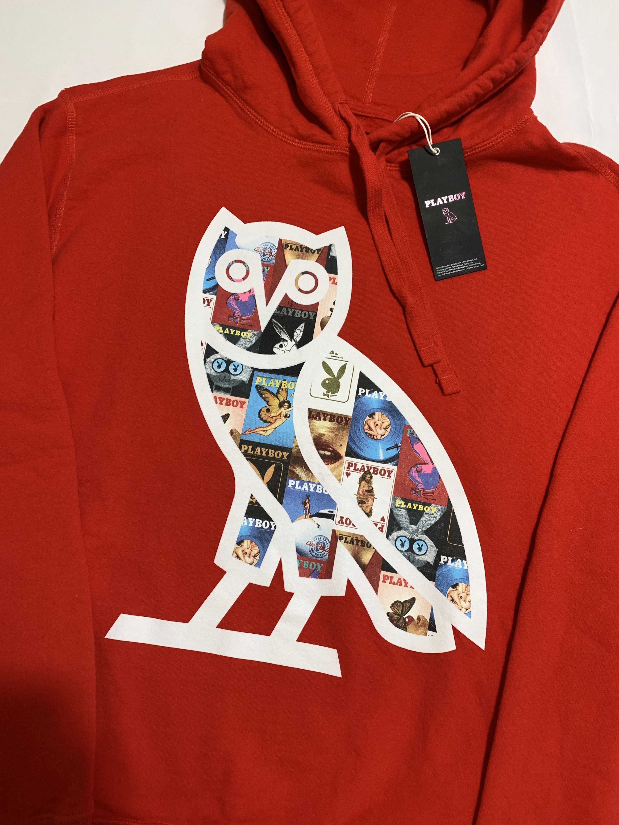 Drake OVO x PLAYBOY MAGAZINE OG OWL HOODIE Size US XL / EU 56 / 4 - 2 Thumbnail