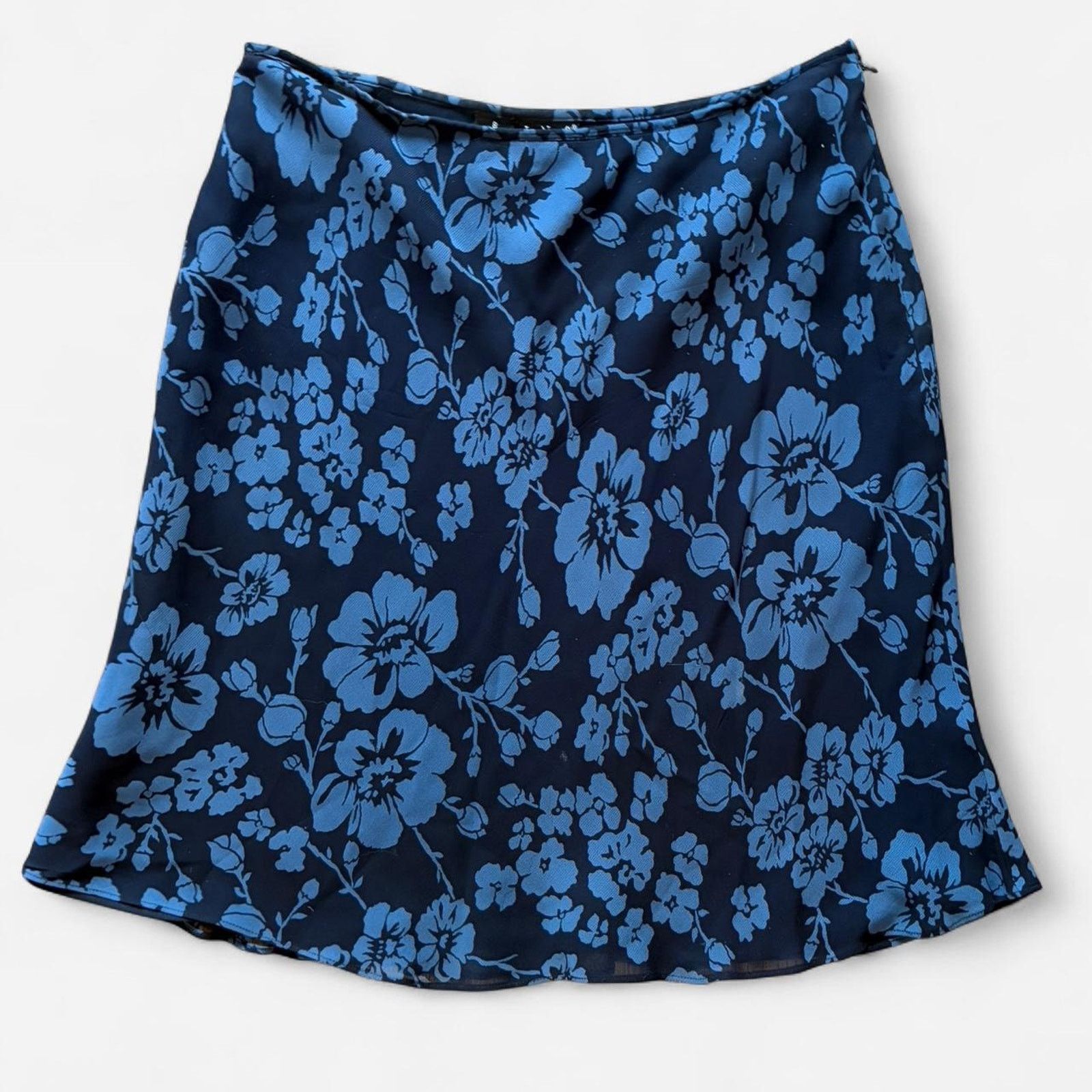 Other Inc blue floral skirt Size 30" / US 8 / IT 44 - 1 Thumbnail