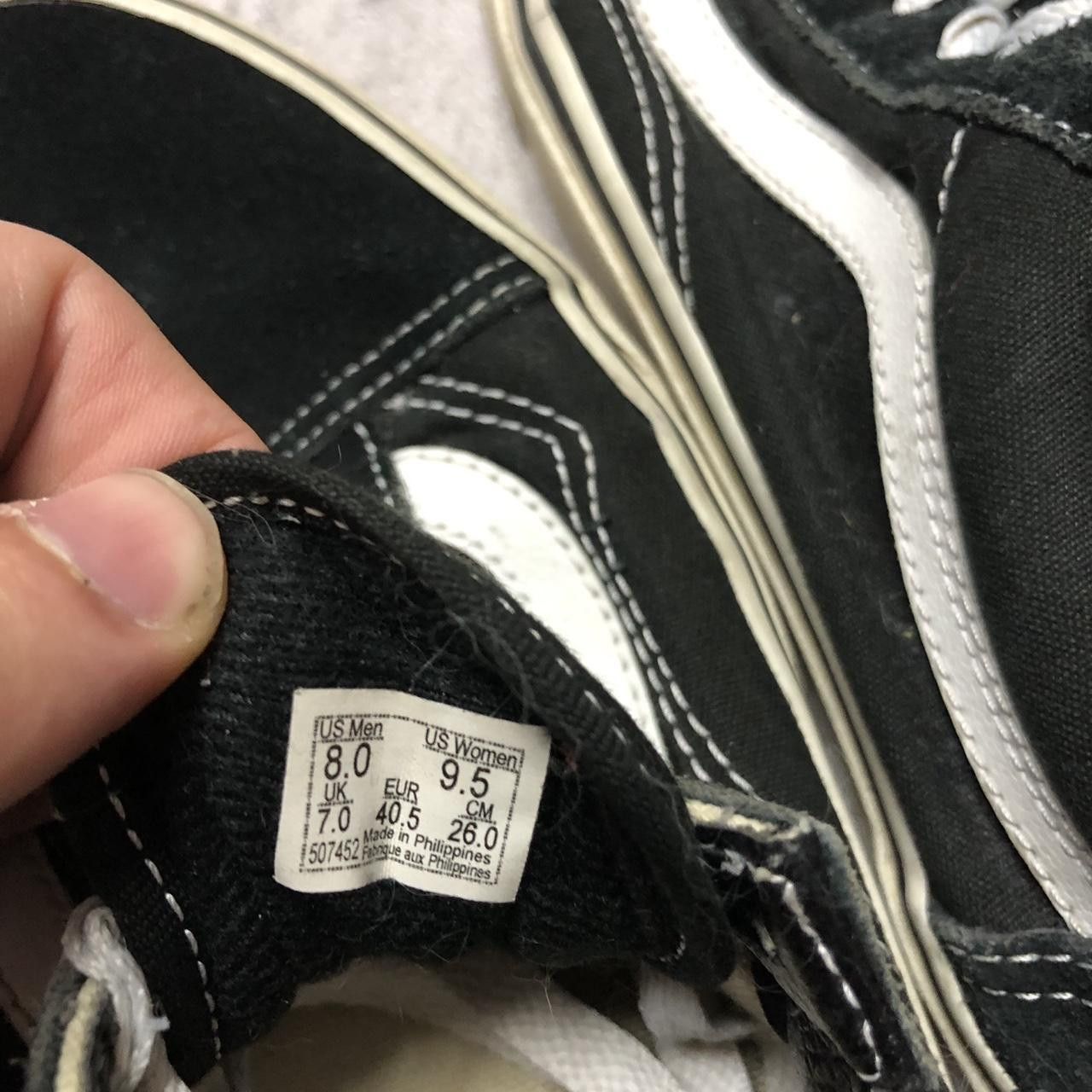 Vans Black and white Vans Old Skool trainers #vans #oldschool Size US 9.5 / EU 42-43 - 7 Thumbnail