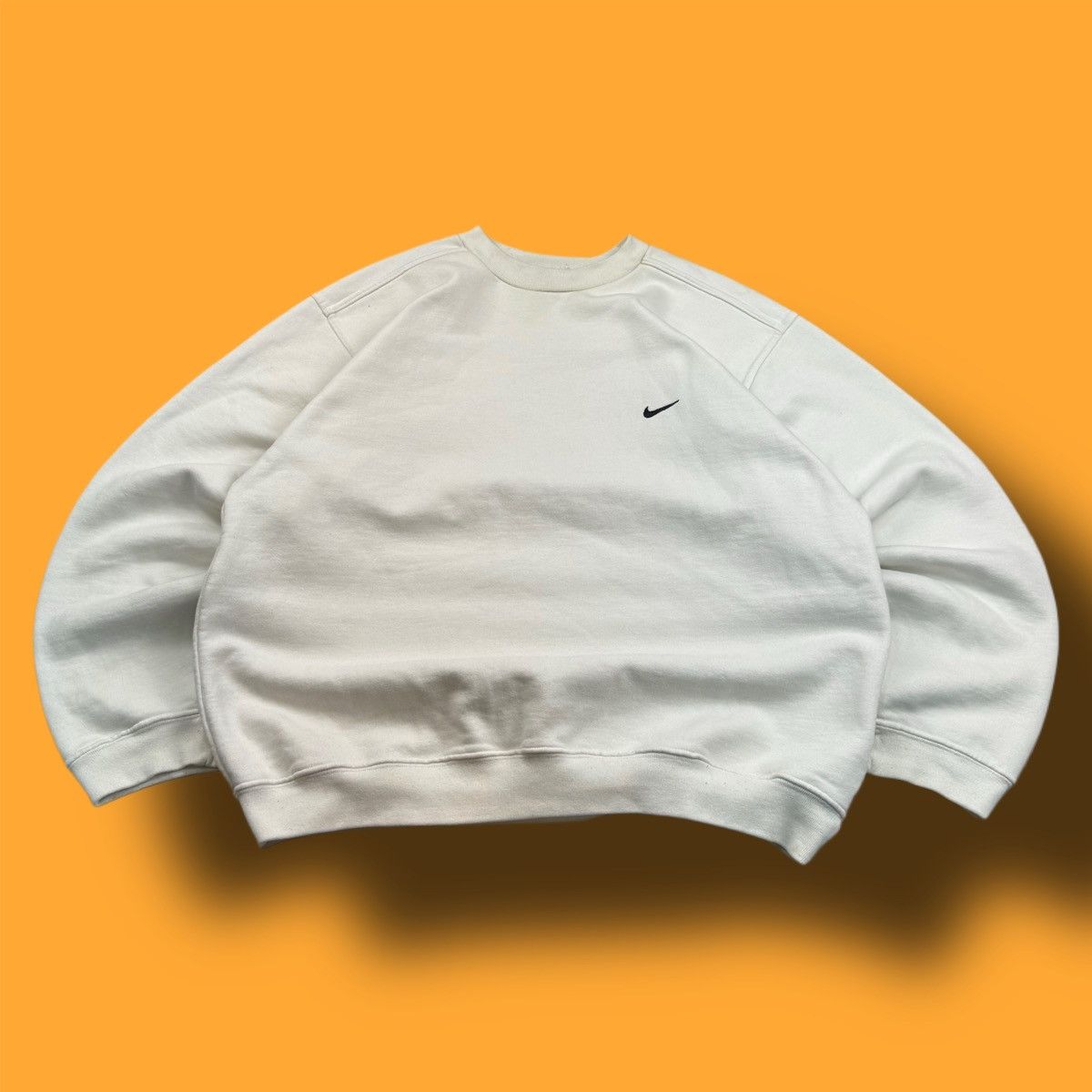 Nike × Vintage NIKE VINTAGE CENTER LOGO OVERSIZE BOXY SWEATSHIRT Size US L / EU 52-54 / 3 - 1 Thumbnail