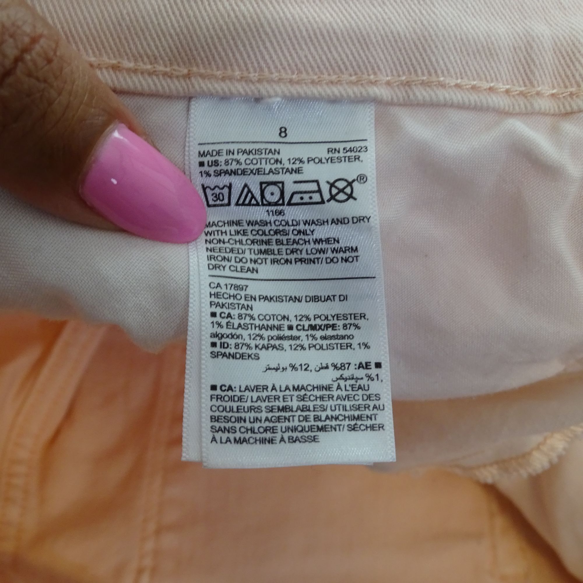 Old Navy Old Navy Cutoff Boyfriend Denim Shorts Women Size 8 Pink Size 30" / US 8 / IT 44 - 5 Thumbnail