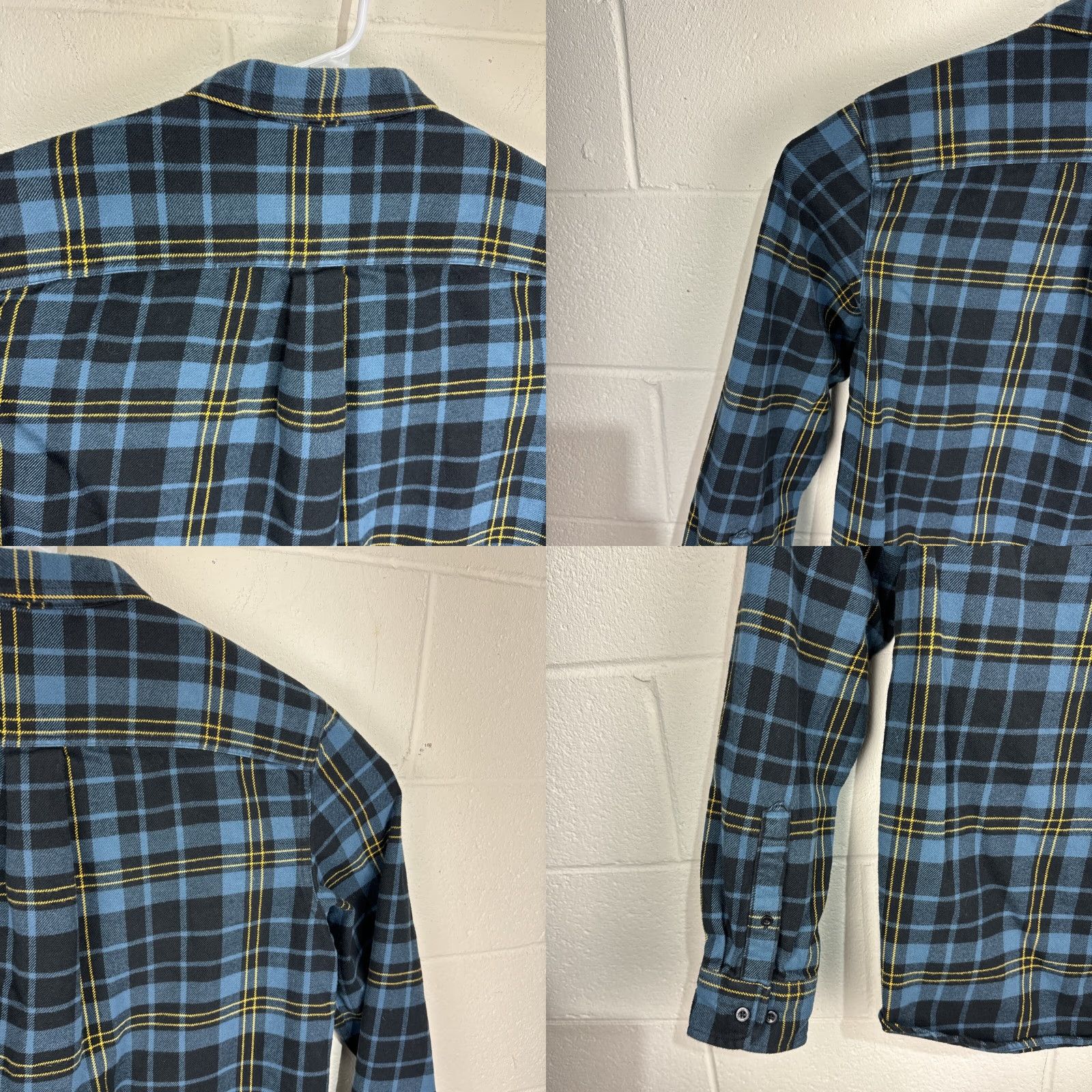 The North Face The North Face Mens Shirt Medium Blue Plaid Flannel Hiking Camping Outdoors Work Shirt Size US M / EU 48-50 / 2 - 9 Thumbnail