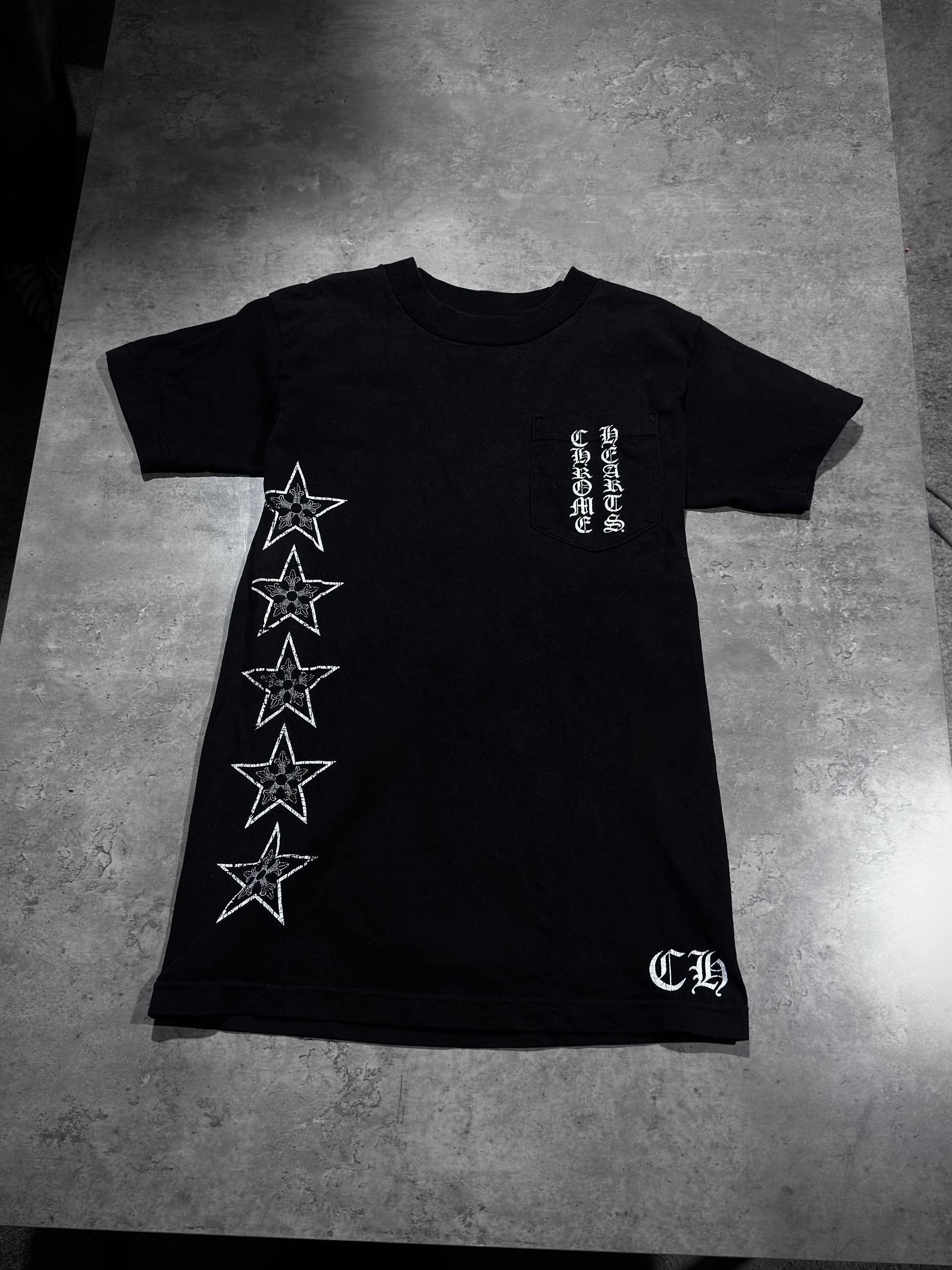Chrome Hearts chrome hearts T bar with stars t shirt Size US S / EU 44-46 / 1 - 1 Thumbnail
