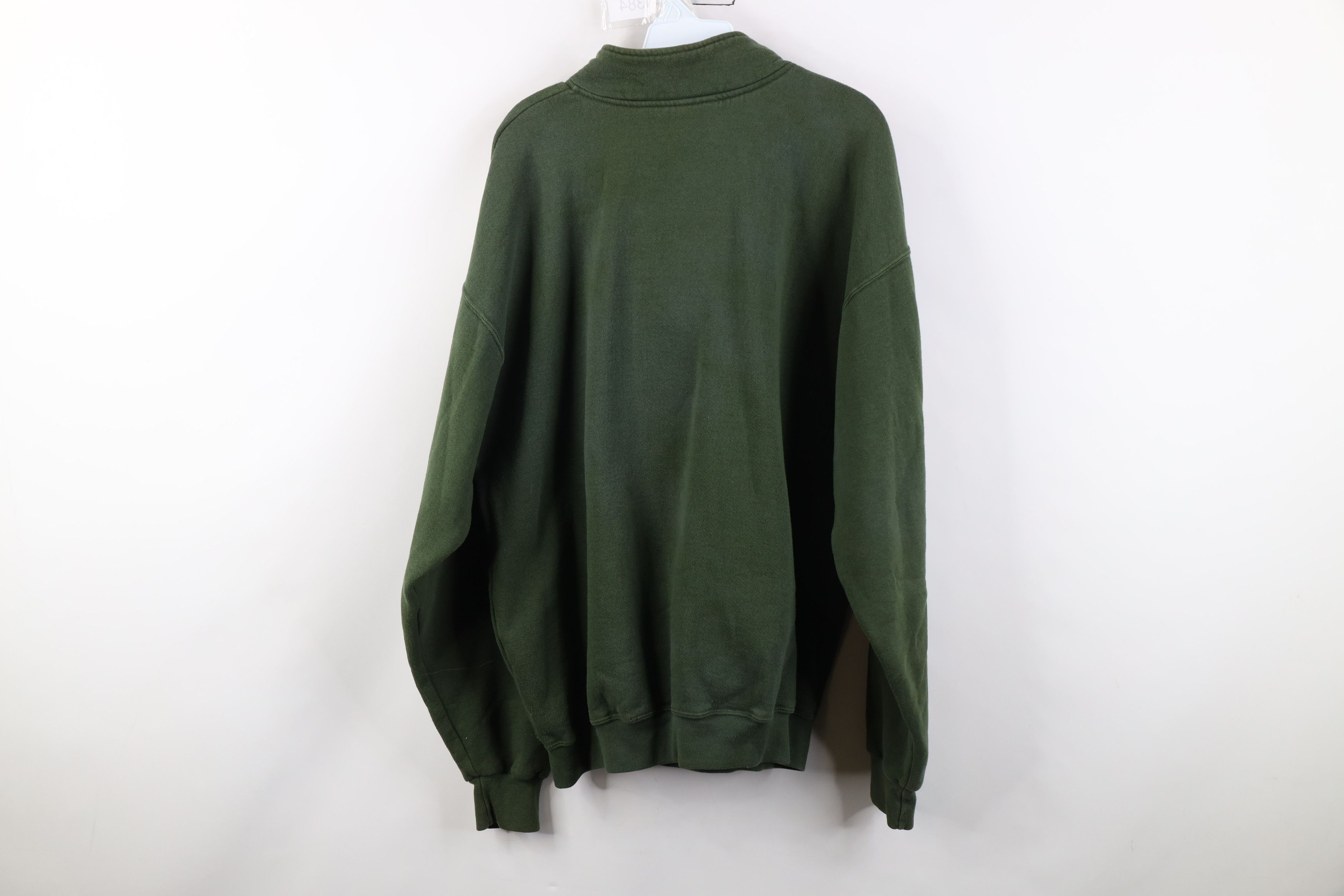 Vintage Vintage 90s Streetwear 1/4 Half Zip Pullover Sweatshirt Size US XL / EU 56 / 4 - 13 Thumbnail