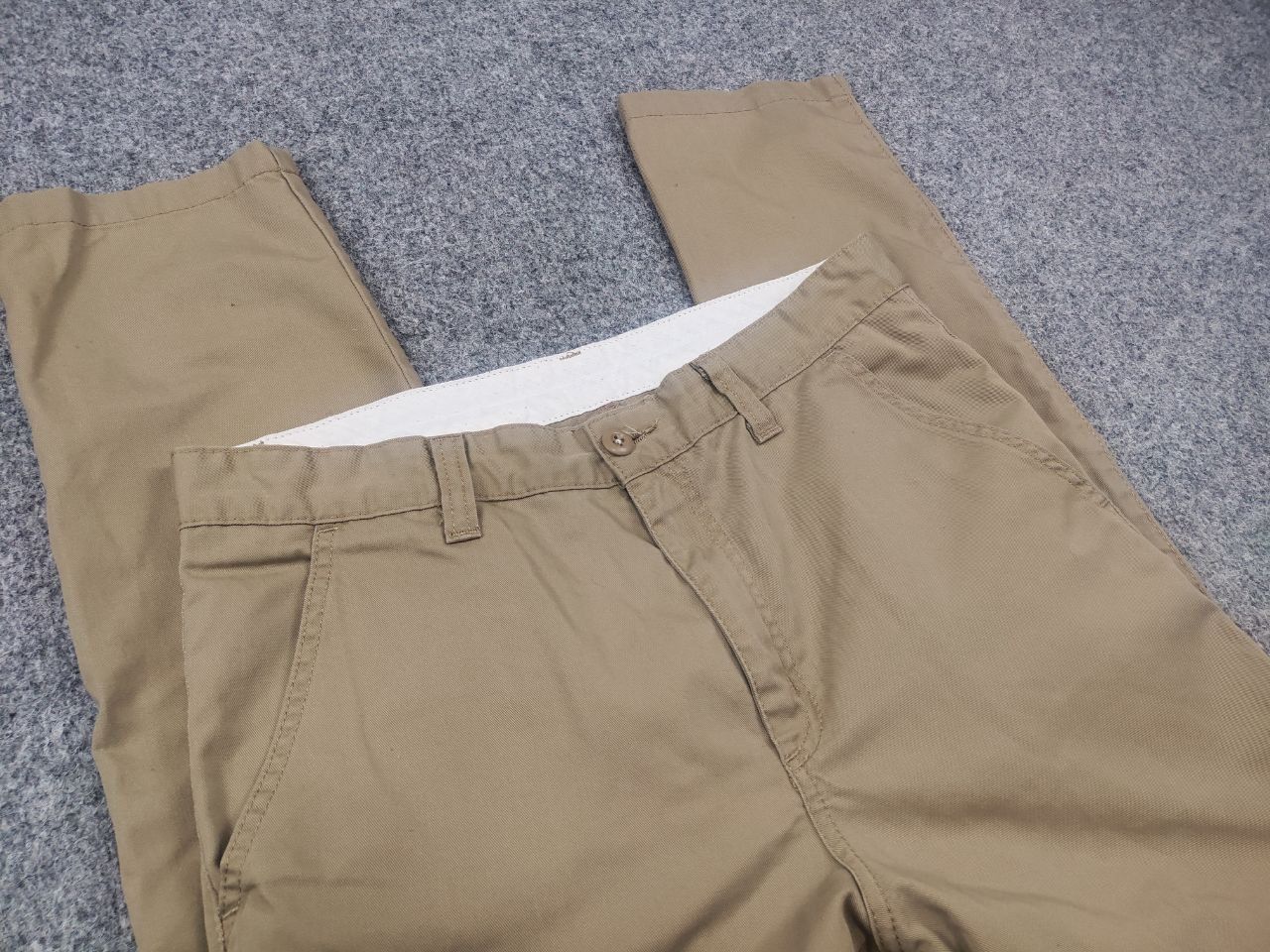 Carhartt Carhartt Wip Tander Beige Canvas Trouser Pants Vintage Style Size US 32 / EU 48 - 10 Thumbnail