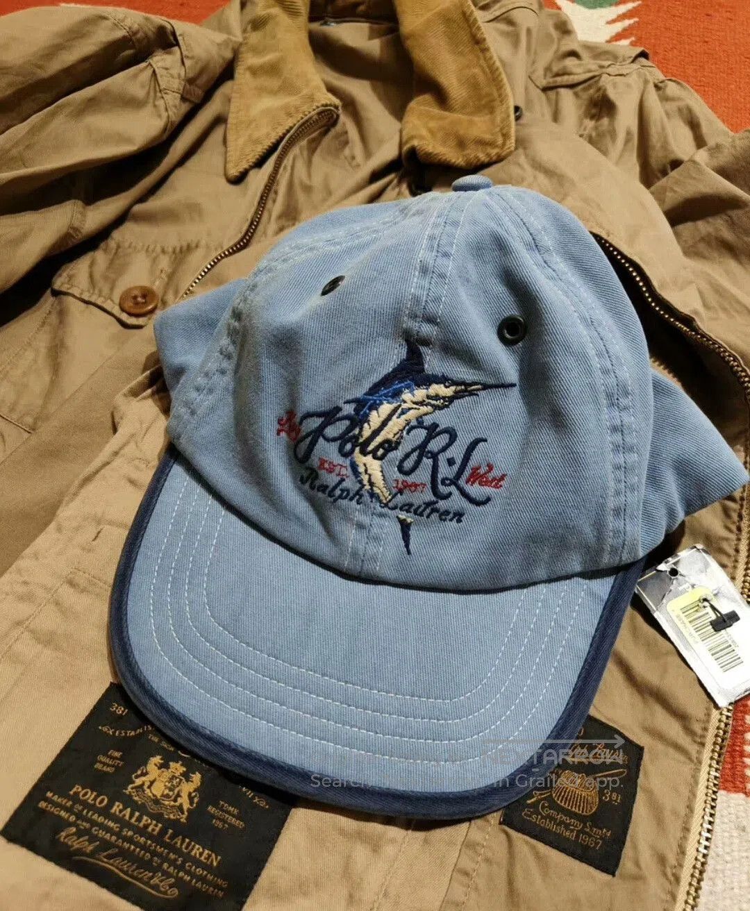 RRL Ralph Lauren Ralph Lauren Fishing Hat with Tag. Size ONE SIZE - 6 Thumbnail