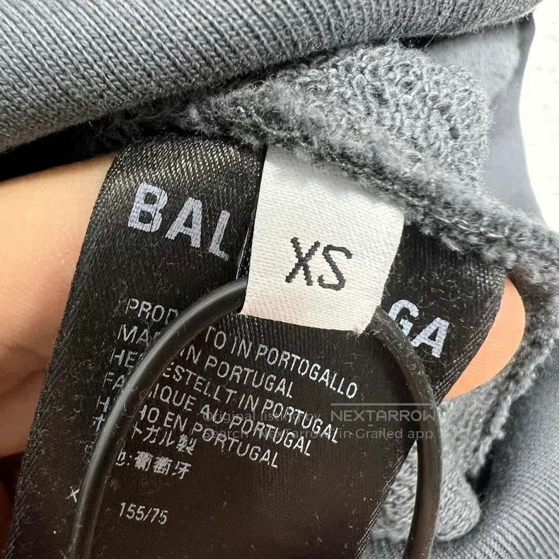 Balenciaga Balenciaga Gray Embroidered Coke Logo Hoodie. Size US XS / EU 42 / 0 - 4 Thumbnail