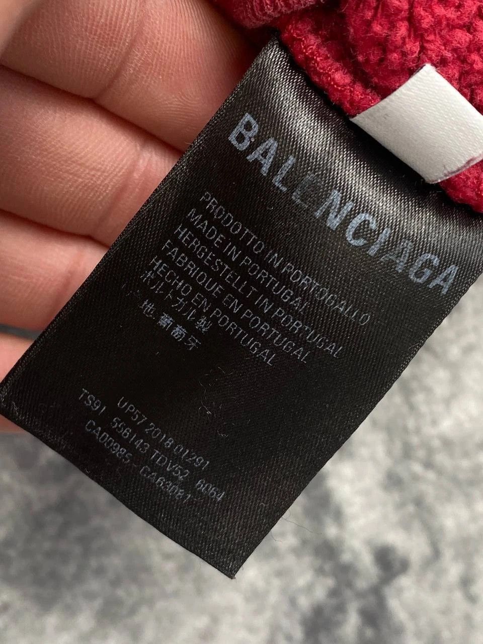Balenciaga Balenciaga BB Crest Hoodie Big Logo Men Size S Red Size US S / EU 44-46 / 1 - 8 Thumbnail