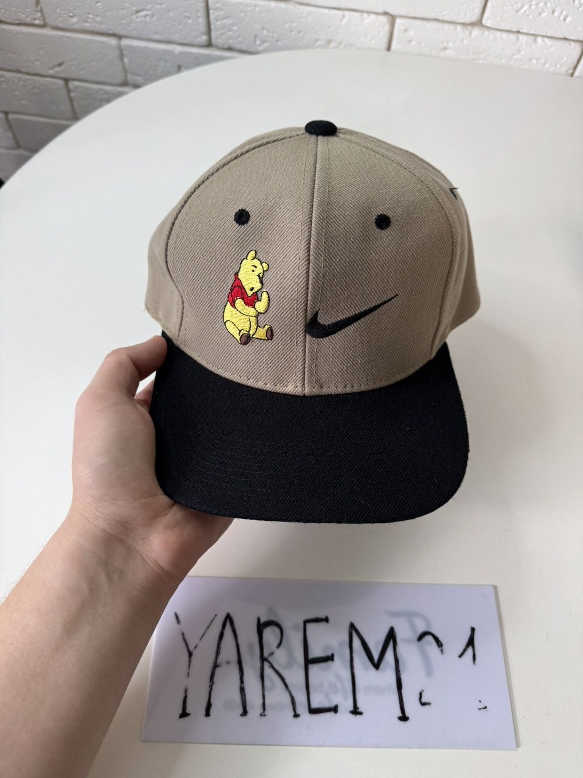 Vintage Winnie the Pooh Nike vintage cap hat Size ONE SIZE - 2 Thumbnail