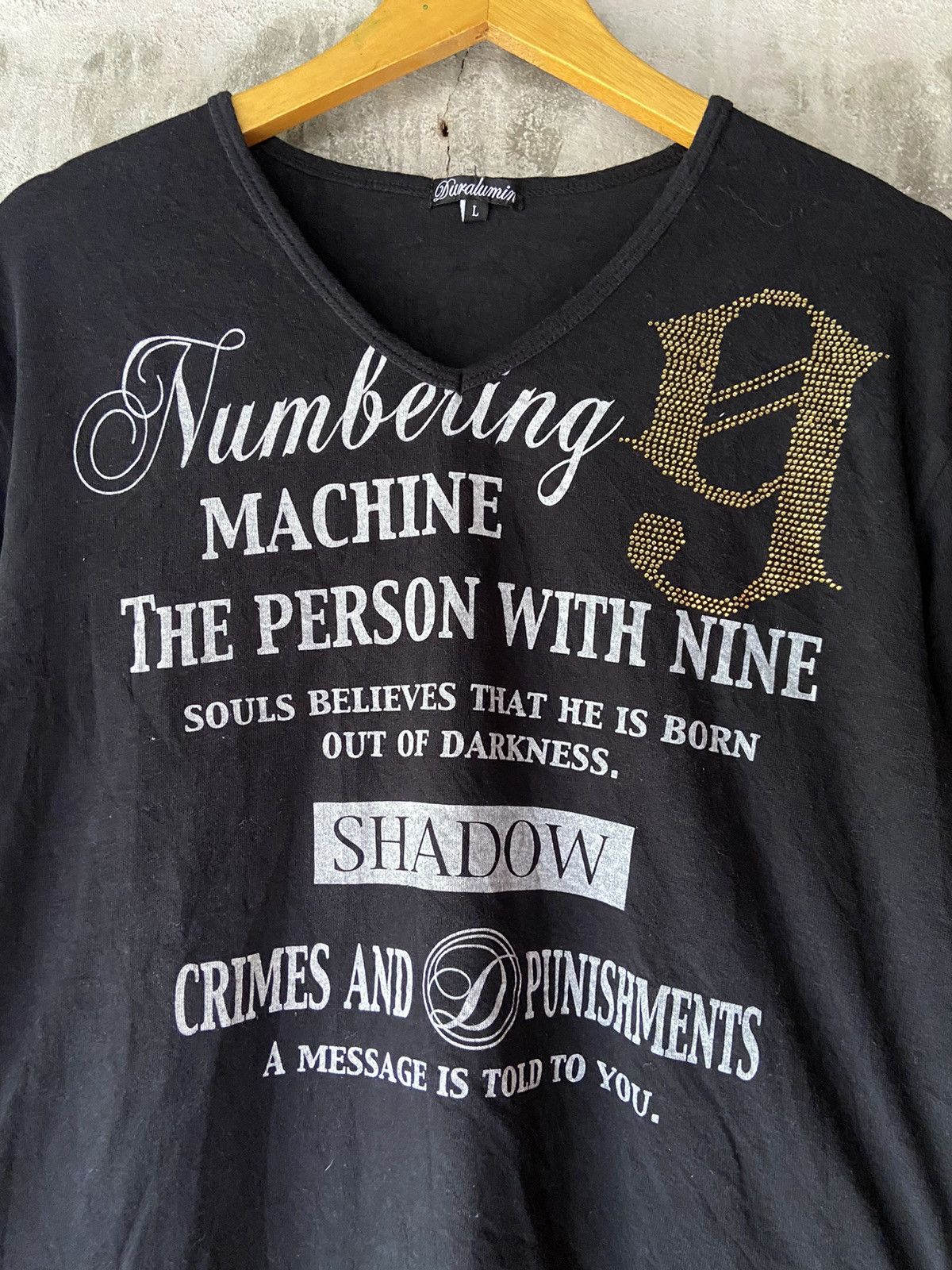 If Six Was Nine NUMBERING MACHINE THE PERSON WITH NINE LONG SLEEVE Size US M / EU 48-50 / 2 - 4 Thumbnail