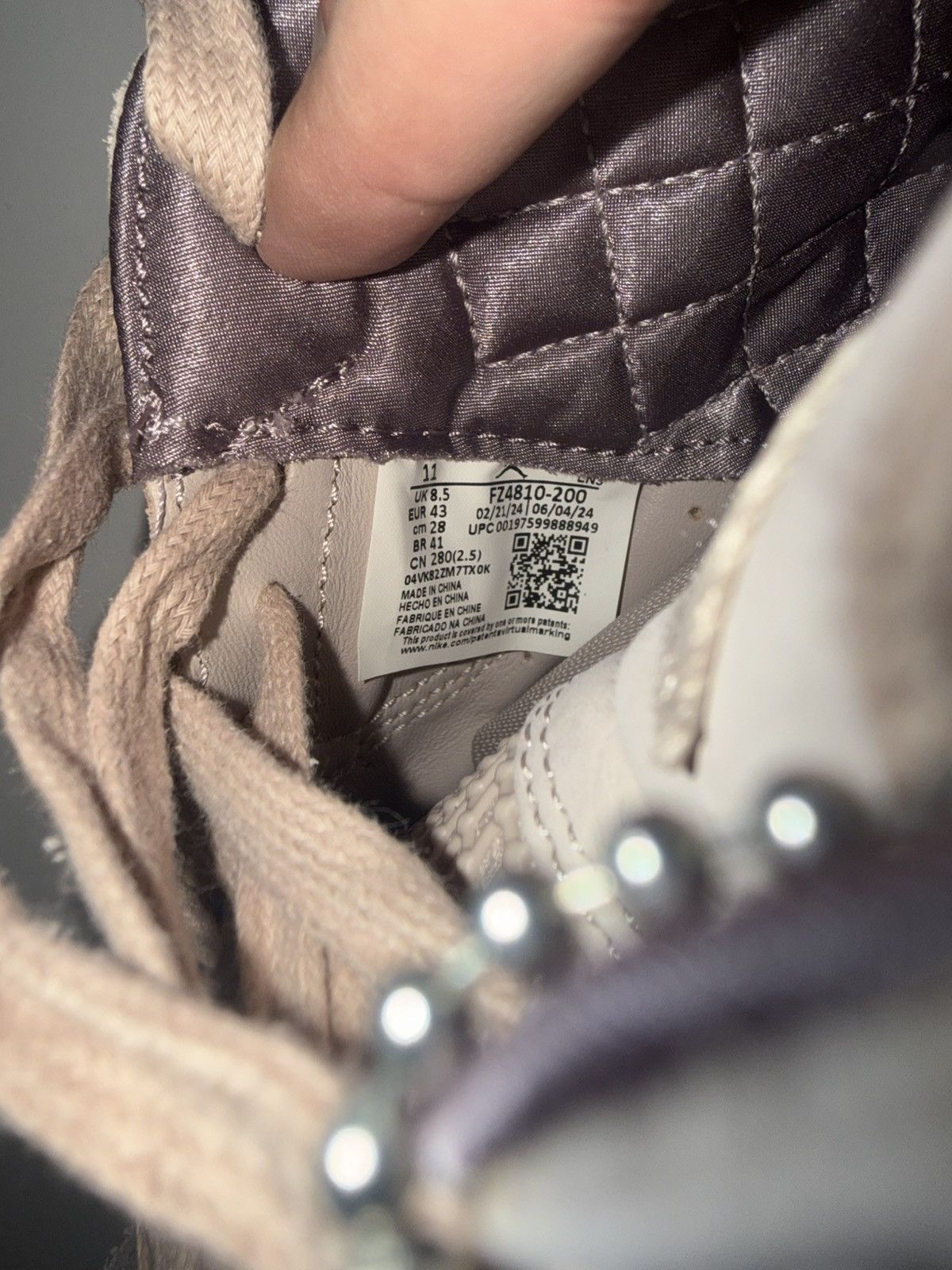 A Ma Maniere × Jordan Brand Air Jordan 4 Retro a MA Maniere While You Were Sleeping Size US 11 / IT 41 - 10 Thumbnail