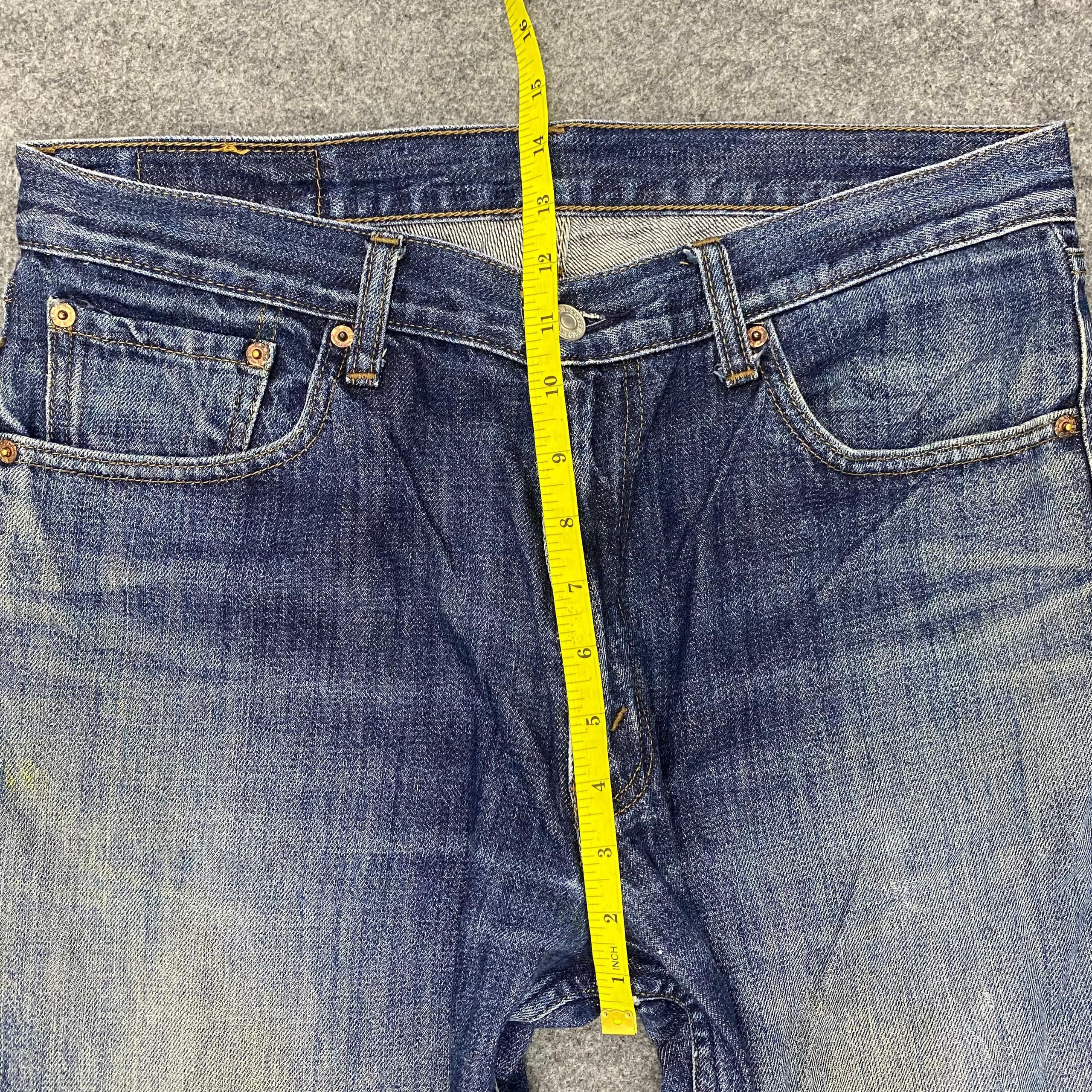 Japanese Brand 💥Vintage Levis 533 Distressed Denim Kurt Cobain Style Size US 34 / EU 50 - 5 Thumbnail