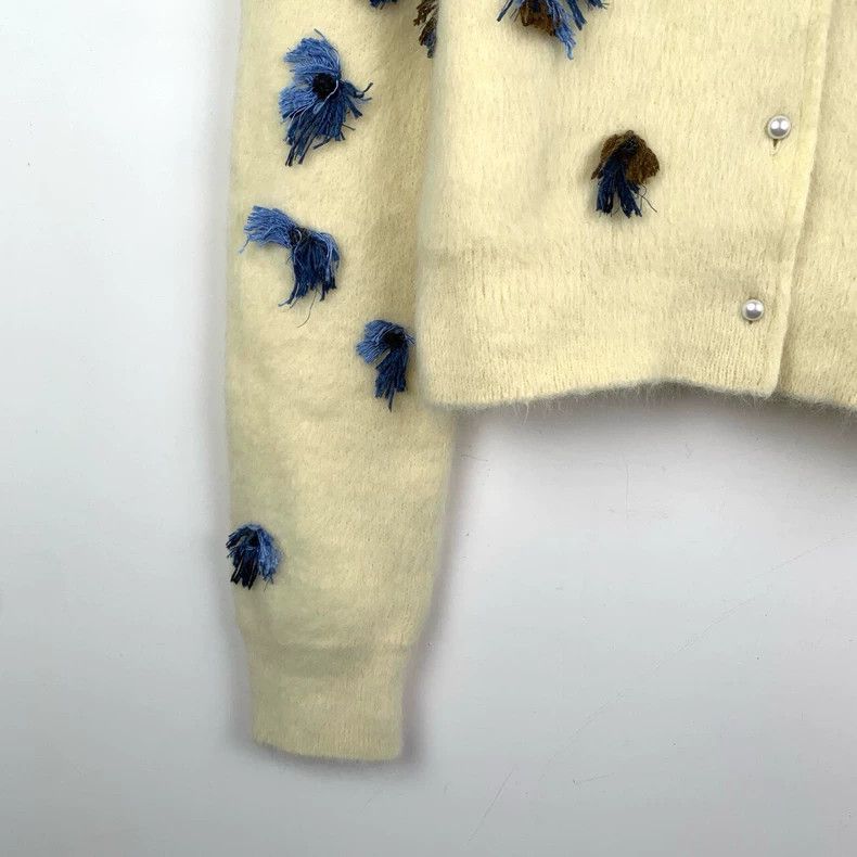 Maison Margiela Maison Margiela Flower embroidery decoration Angola rabbit Size US M / EU 48-50 / 2 - 4 Thumbnail