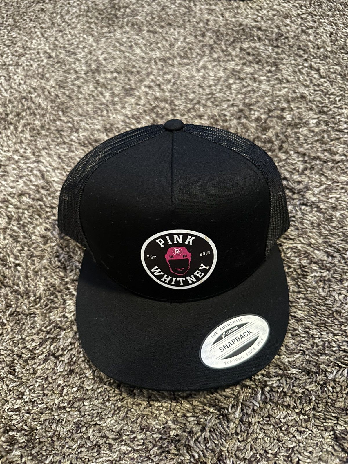 Other Pink Whitney Black SnapBack Unisex Size ONE SIZE - 1 Thumbnail