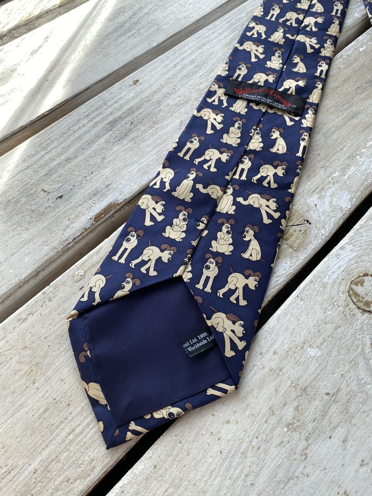 Cartoon Network × Vintage Wallace And Gromit 1989 vintage Tie Size ONE SIZE - 9 Thumbnail