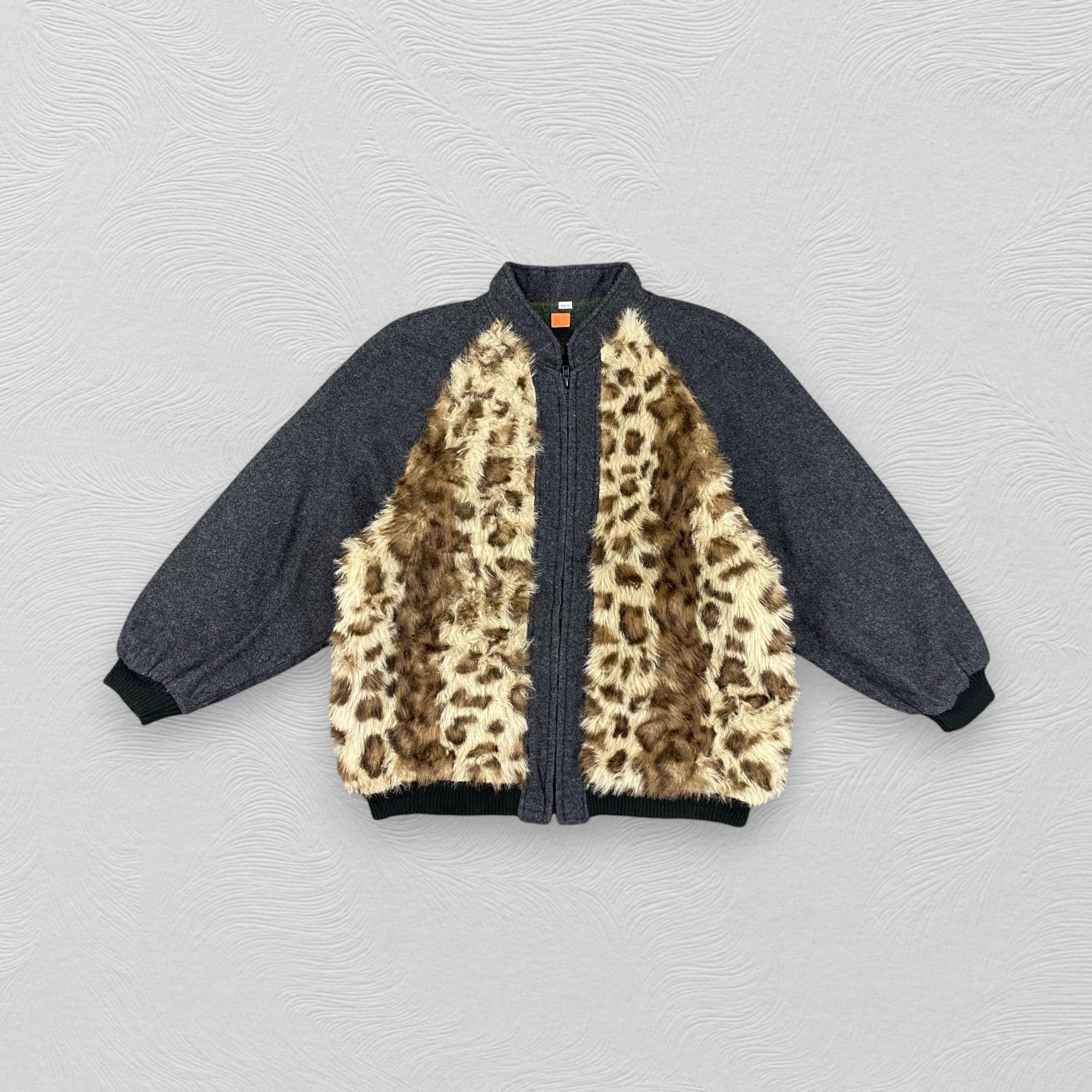 Hysteric Glamour Vintage Japanese Brand Wool And Leopard Jacket -J120 Size US M / EU 48-50 / 2 - 1 Thumbnail