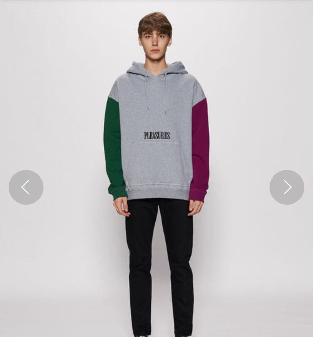 Pleasures Pleasures split color hoodie Size US M / EU 48-50 / 2 - 2 Thumbnail
