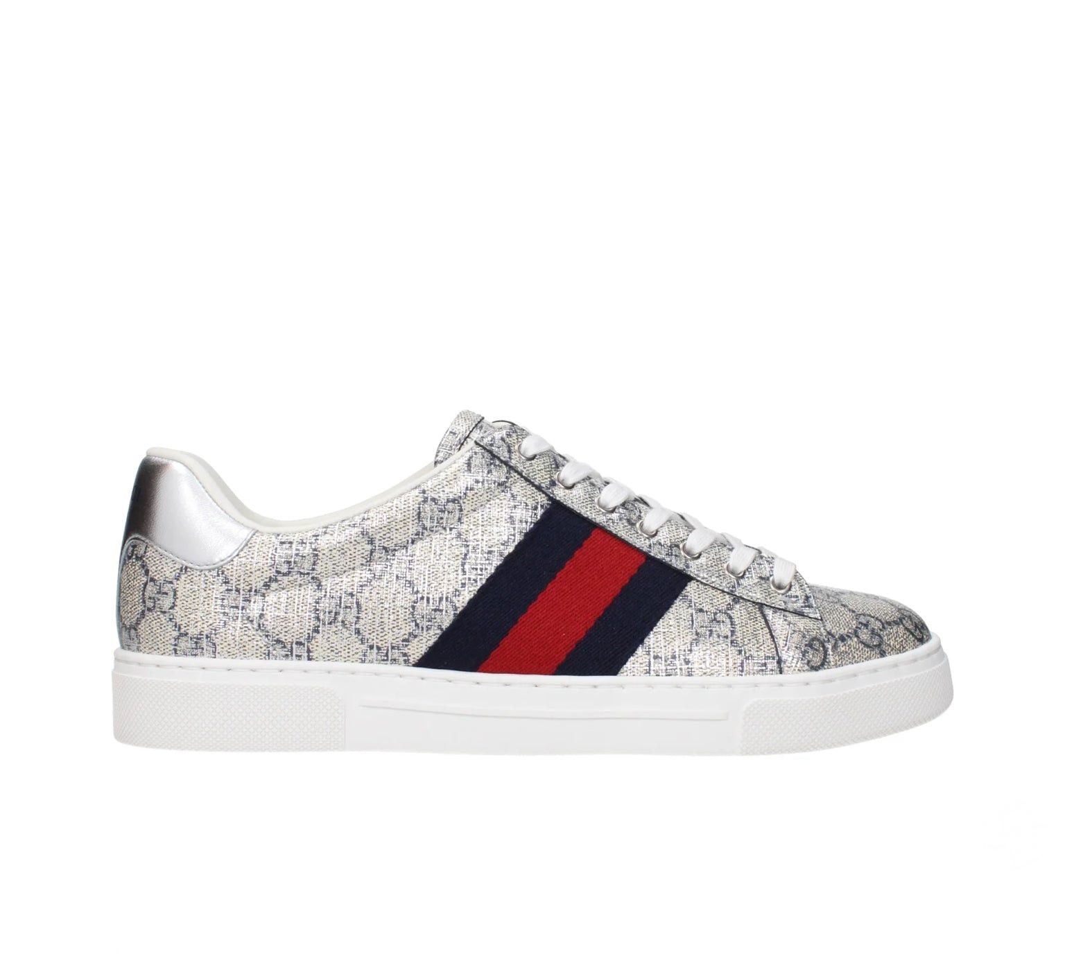 Gucci Gucci Ace Web Sneakers SIZE 7.5 Size ONE SIZE - 1 Thumbnail