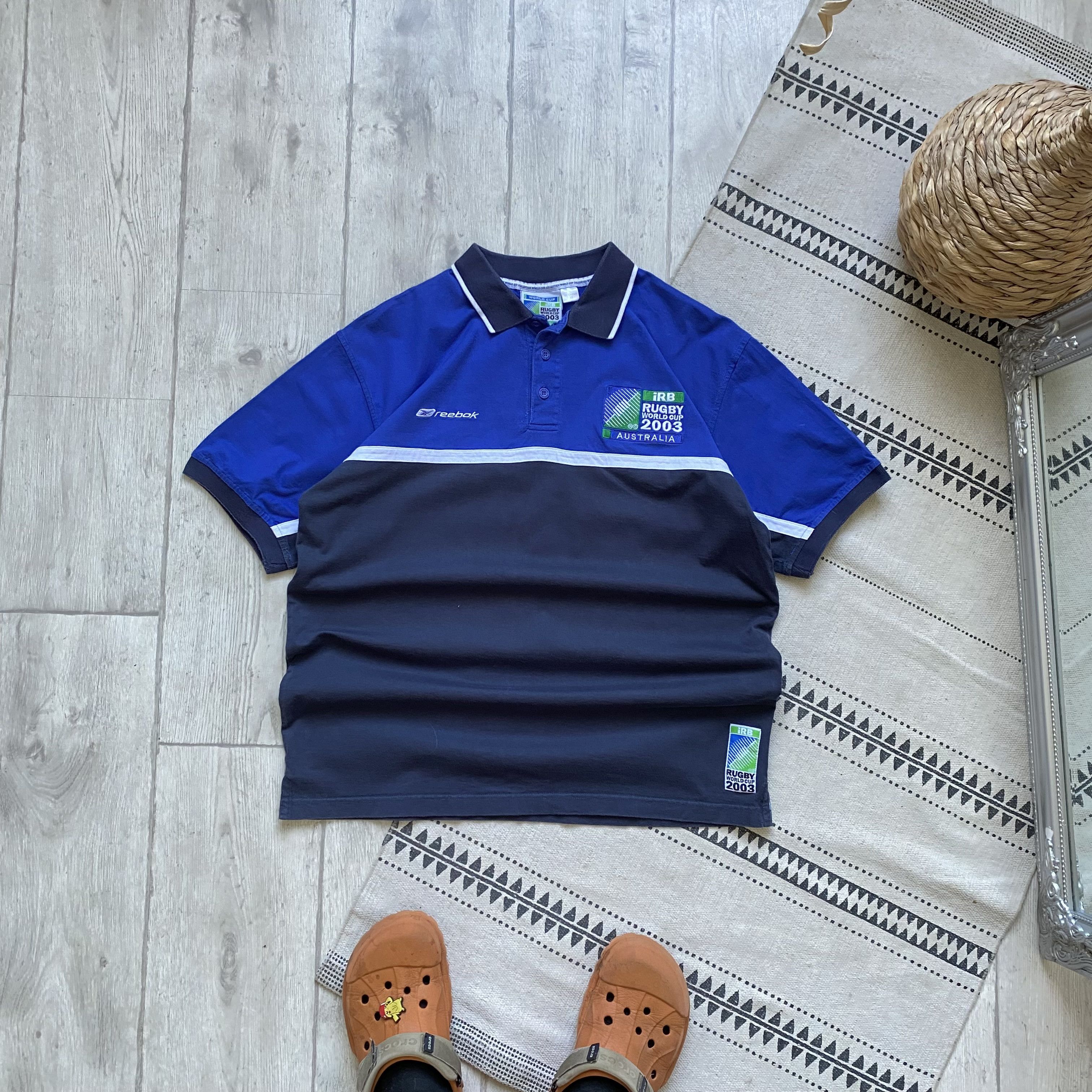 Reebok 🏈 Vintage 03s Australia Rugby Cup Reebok jersey polo tee Size US M / EU 48-50 / 2 - 1 Thumbnail