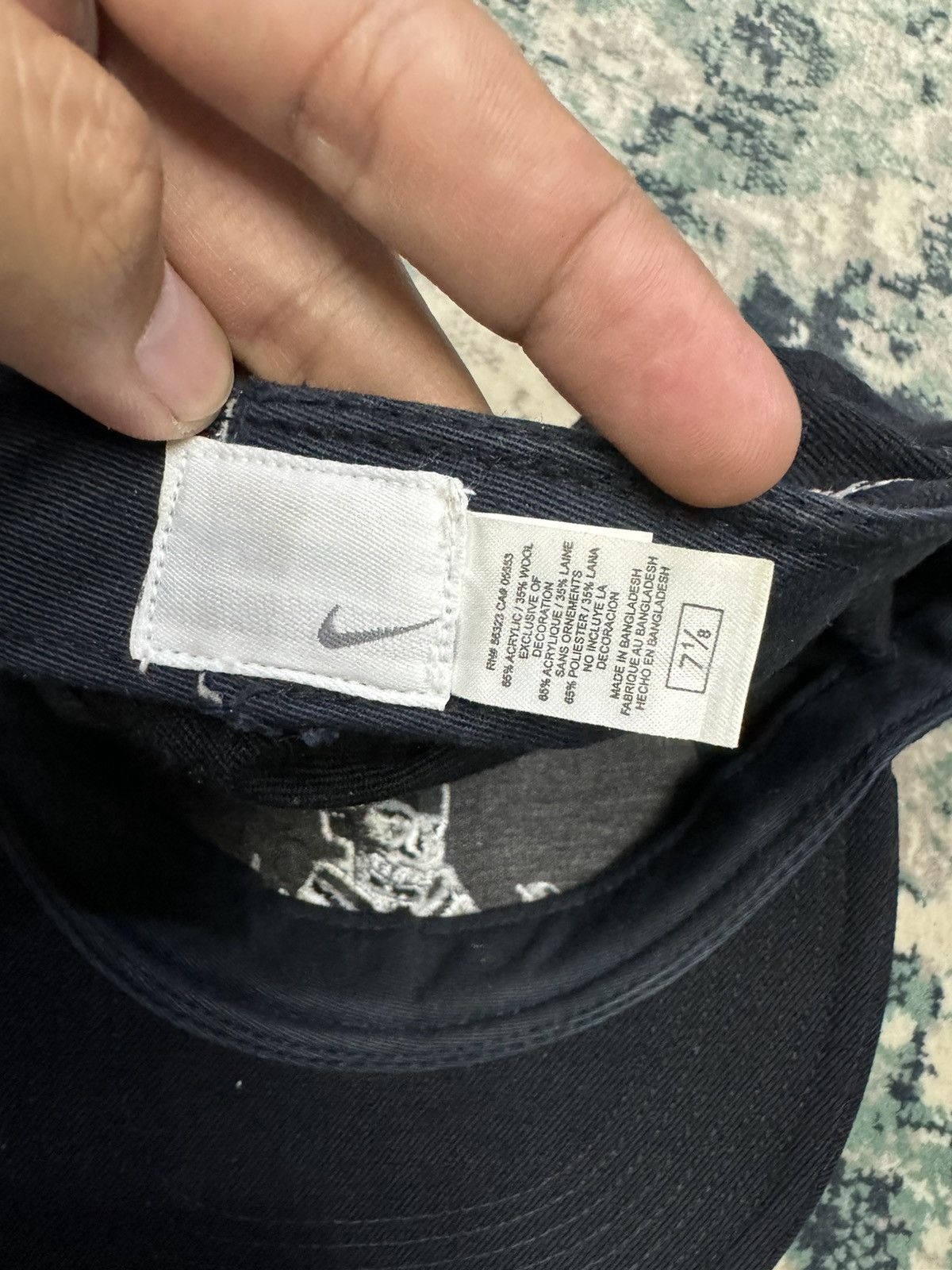 Nike NIKE SB DUNK STOCK SKULL EMBROIDERED LOGO FULL CAP 7 1/8 Size ONE SIZE - 6 Thumbnail