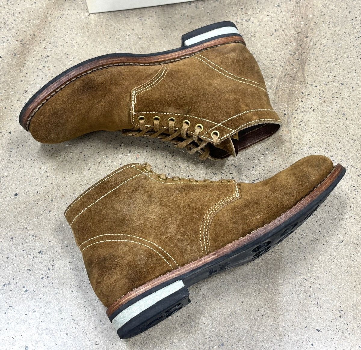 Visvim Visvim Brigadier Boots Mid-Folk US10 Camel Size US 10 / EU 43 - 6 Thumbnail