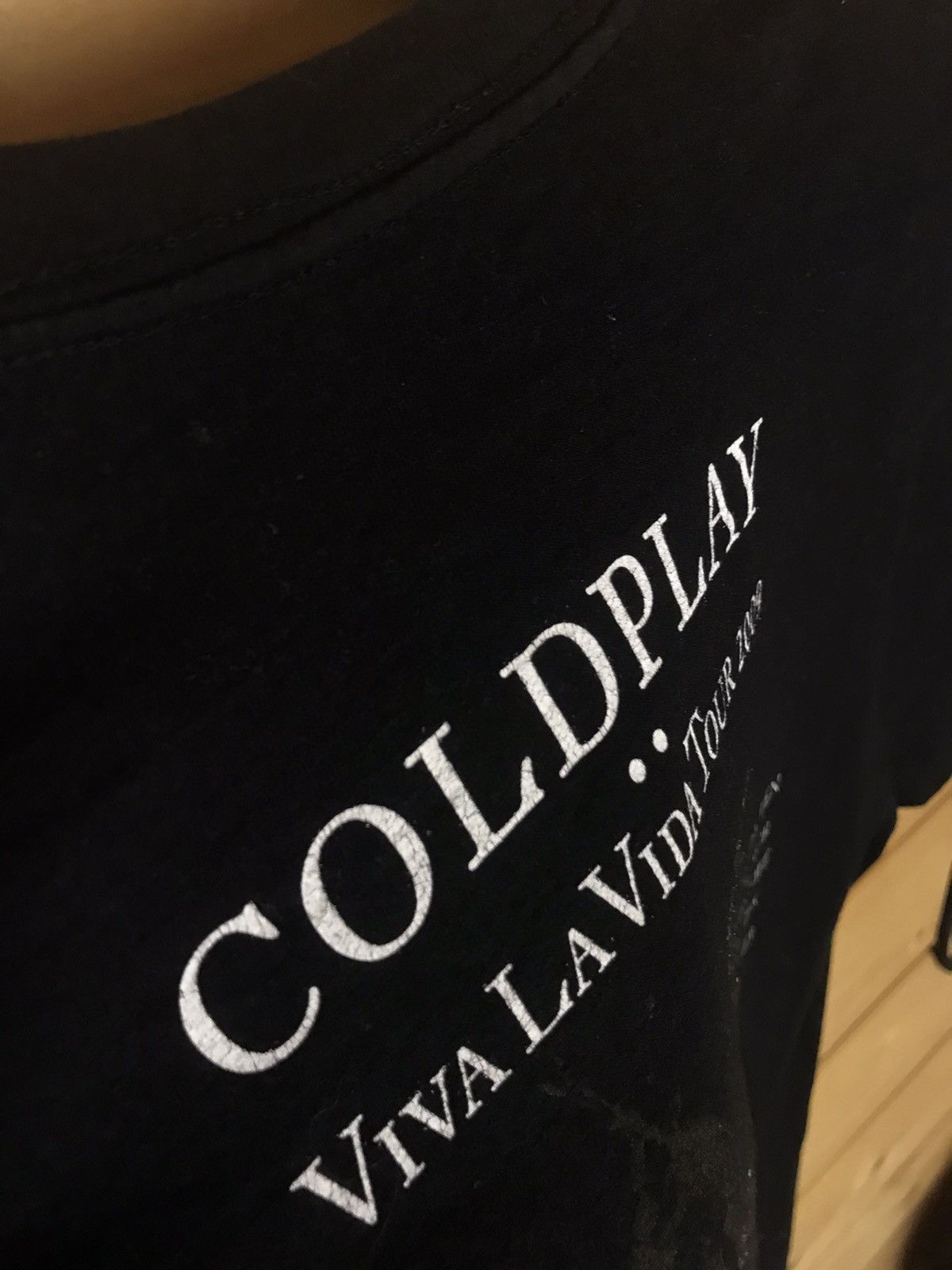 Band Tees Coldplay 2009 tour Viva la Vida t-shirt Size US S / EU 44-46 / 1 - 9 Thumbnail