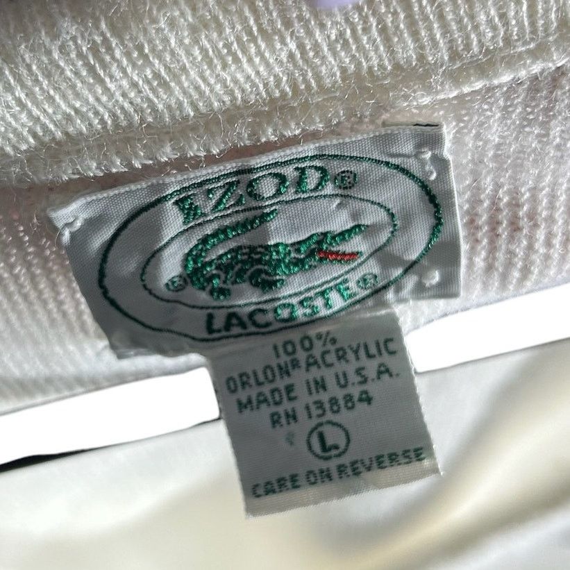 Lacoste Lacoste Mini Logo V-Neck Sweater Size US L / EU 52-54 / 3 - 7 Thumbnail