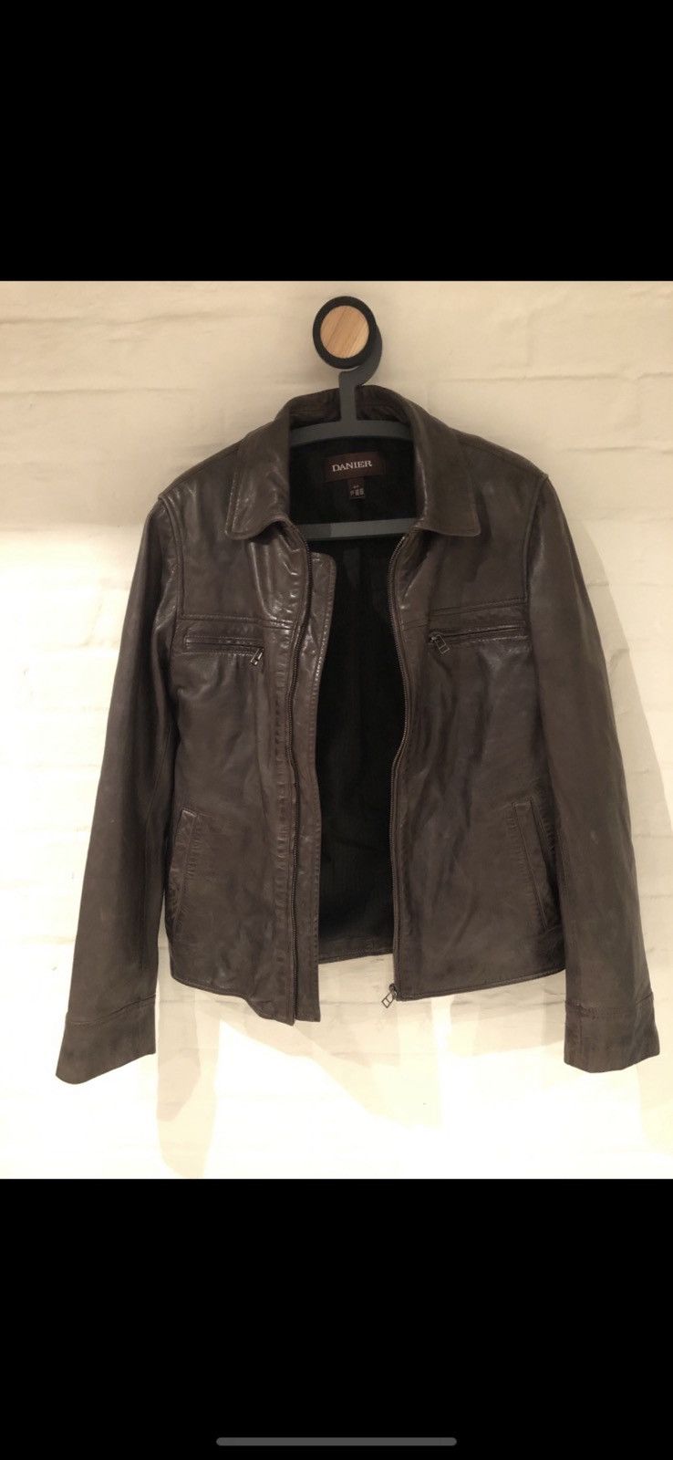 Danier Danier Dark Brown Sheep Leather Jacket Very Soft Size US S / EU 44-46 / 1 - 1 Thumbnail