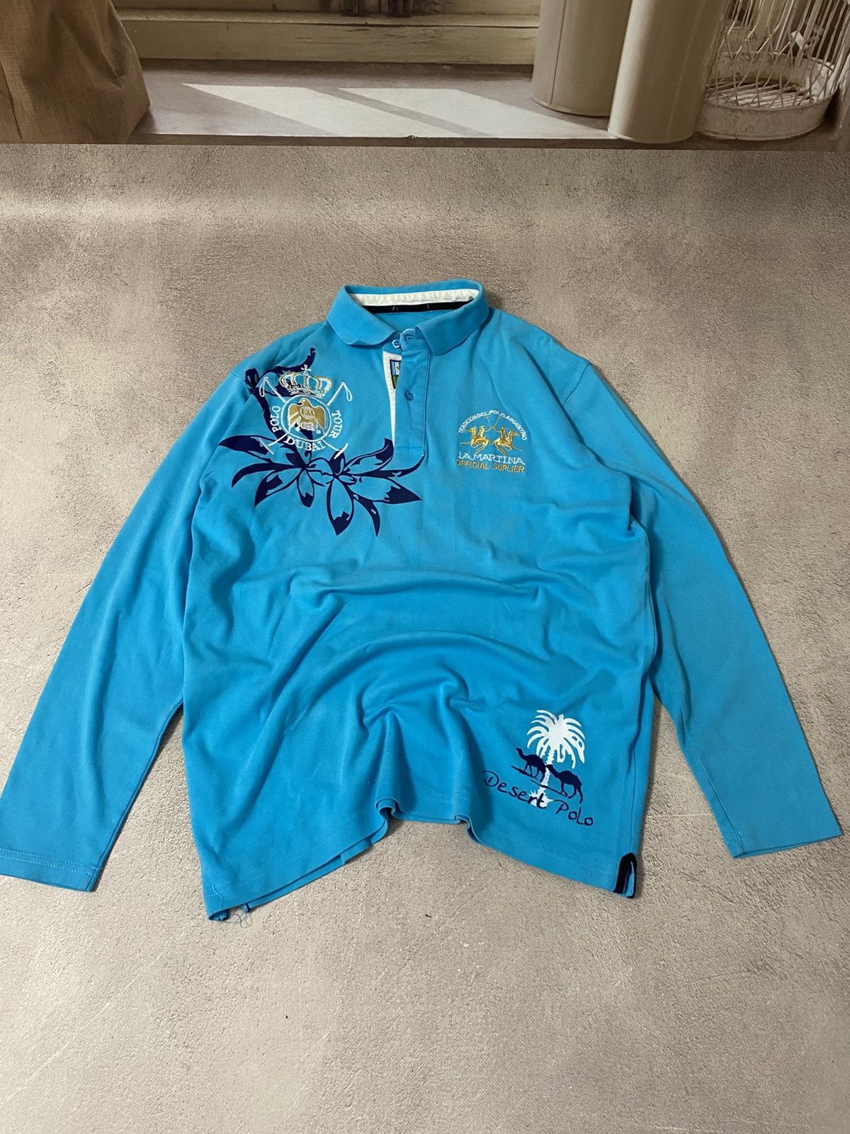 La Martina × Vintage La Martina Polo Ralph Like Dubai vintage rugby jersey Size US XL / EU 56 / 4 - 1 Thumbnail