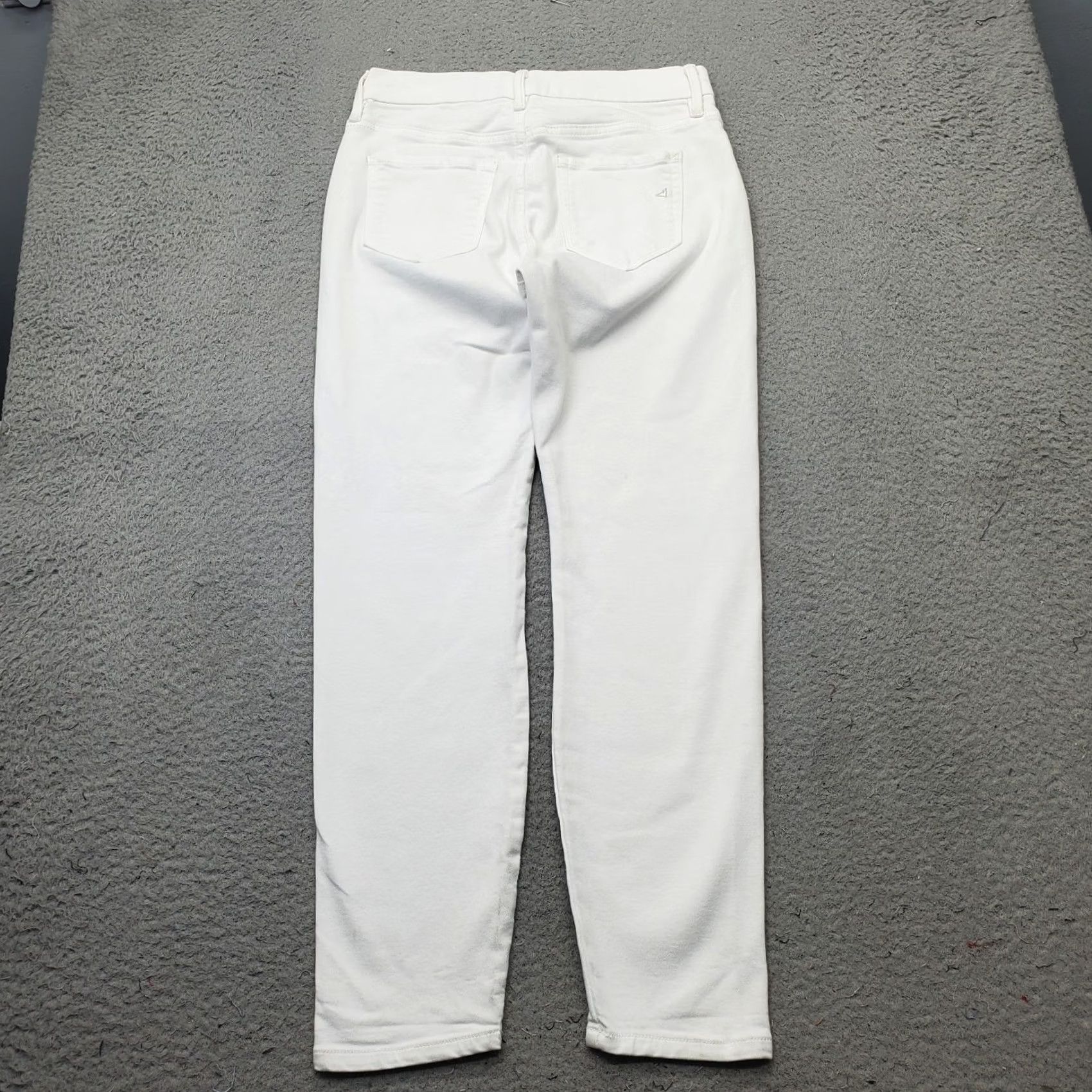 Vintage Hidden Jeans Womens Size 28 White Denim 5 Pocket Dress/Streetwear Grunge Stretch Size 28" / US 6 / IT 42 - 2 Thumbnail
