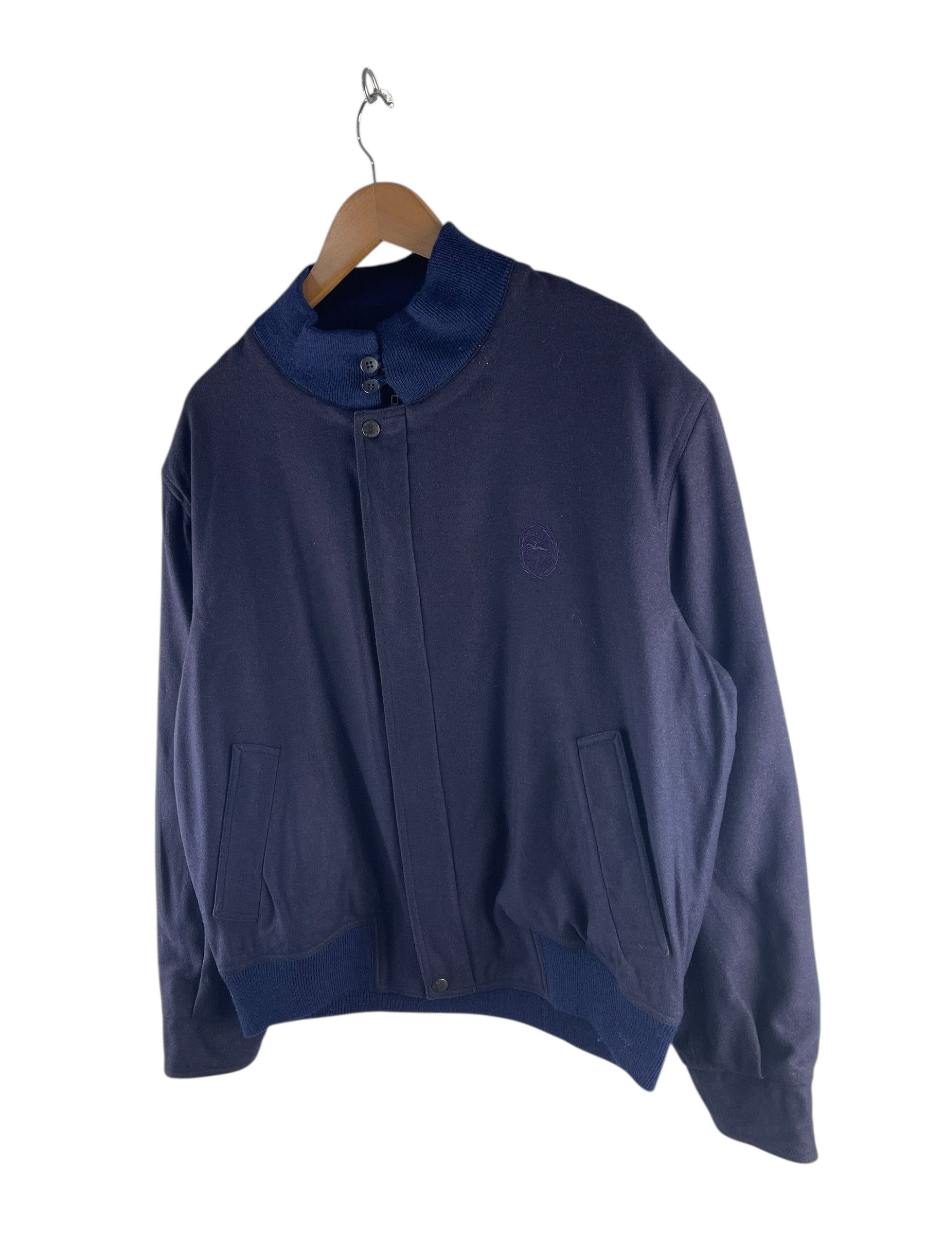 Longchamp Vintage Longchamp Paris Made in Italy Navy Casual Jacket Size US M / EU 48-50 / 2 - 5 Thumbnail