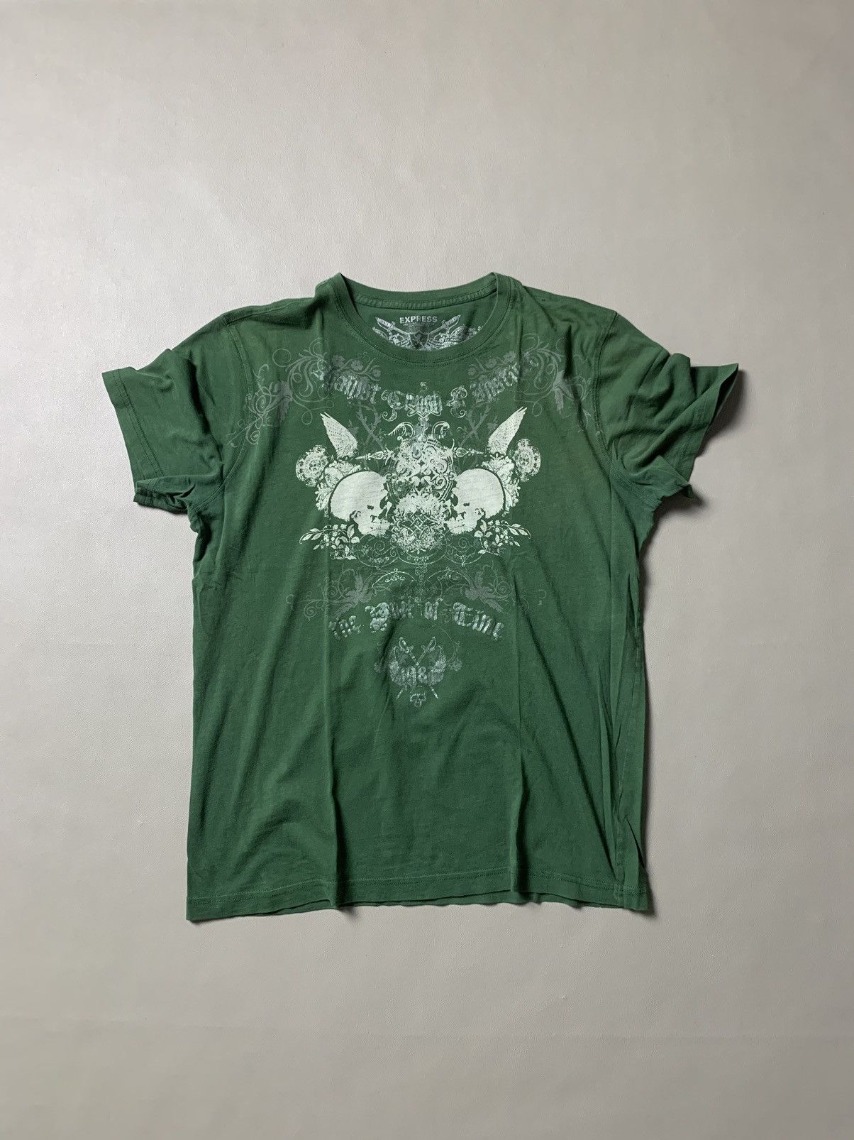 Beauty Beast × If Six Was Nine × Japanese Brand Express Poem Skull Gothic Tshirt Size US M / EU 48-50 / 2 - 1 Thumbnail