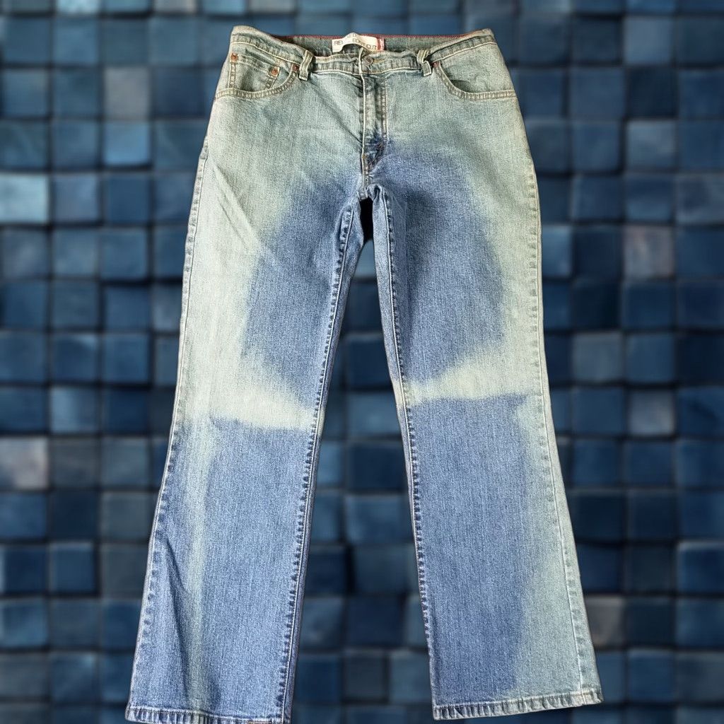 Levi's LEVI'S 550 Bootcut Relaxed Jeans Womens Size 12S Acid Wash Mid Rise Blue Size 34" / US 12 / IT 48 - 1 Thumbnail