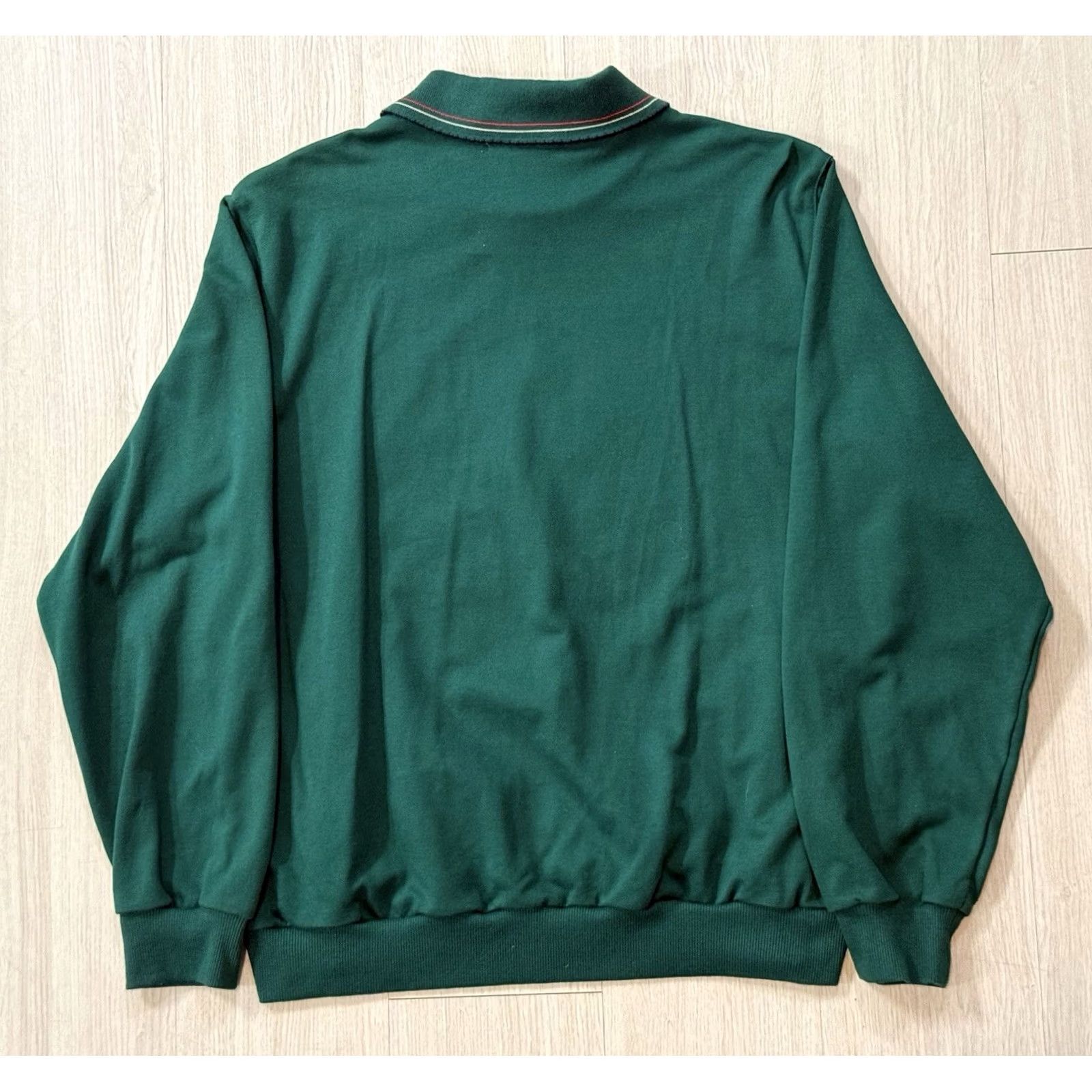 Vintage VINTAGE Alfred Dunner Embroidered Sweatshirt Medium Cottagecore Grandma Sweatshirt Pullover Long Sleeve Green 80s 90s Bird Flower USA Womens Size M / US 6-8 / IT 42-44 - 2 Thumbnail