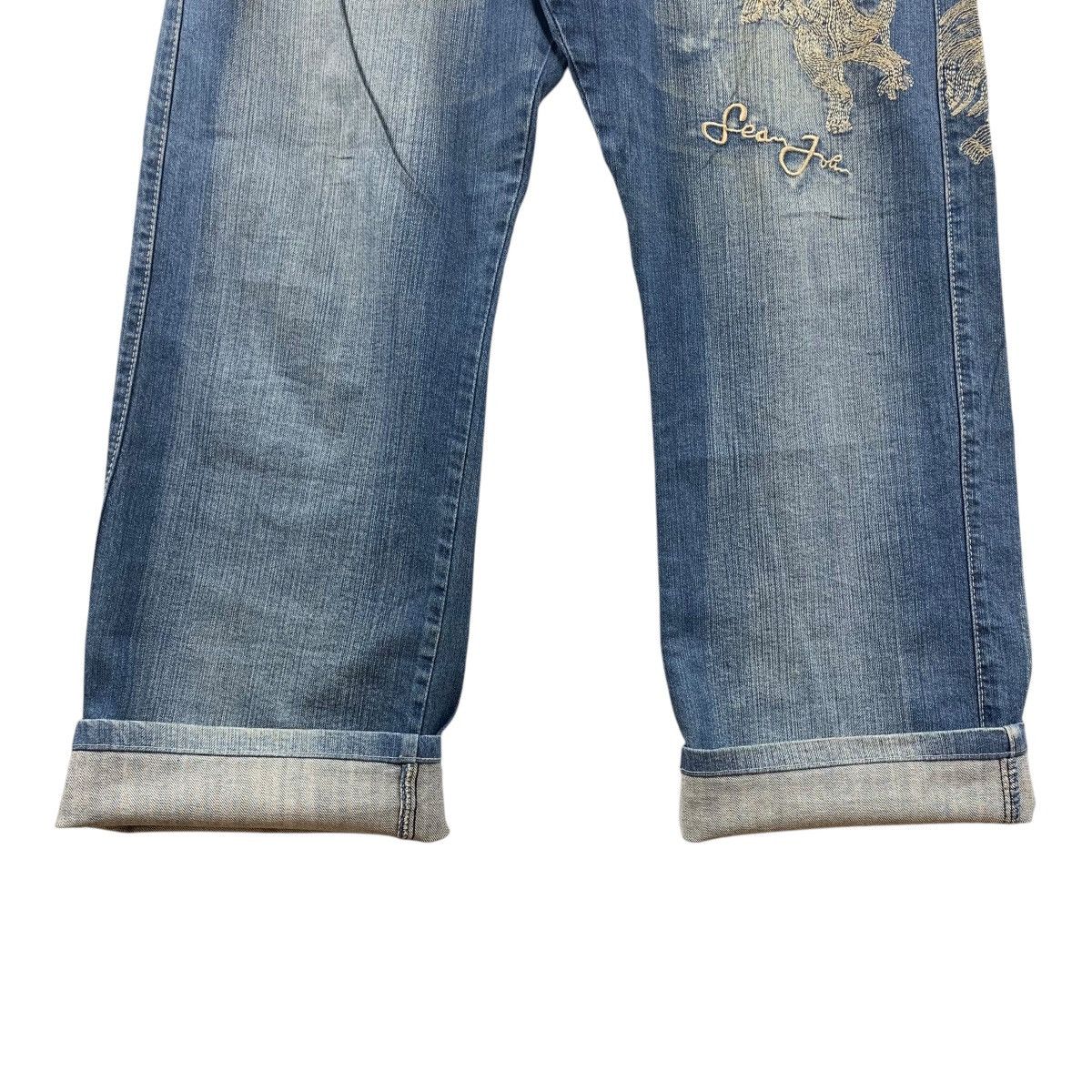 Sean John × Vintage Vintage SEAN JOHN dragon embroidery sukajan design jeans Size US 34 / EU 50 - 12 Thumbnail