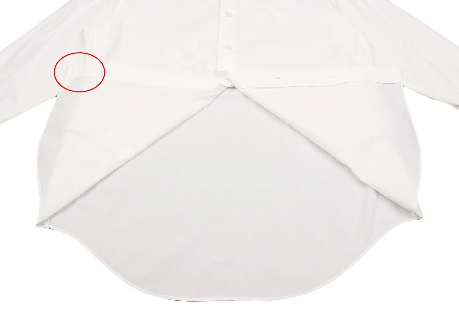 Issey Miyake Front Flower Patch Design Long Sleeve Shirt Off White Size US S / EU 44-46 / 1 - 13 Thumbnail