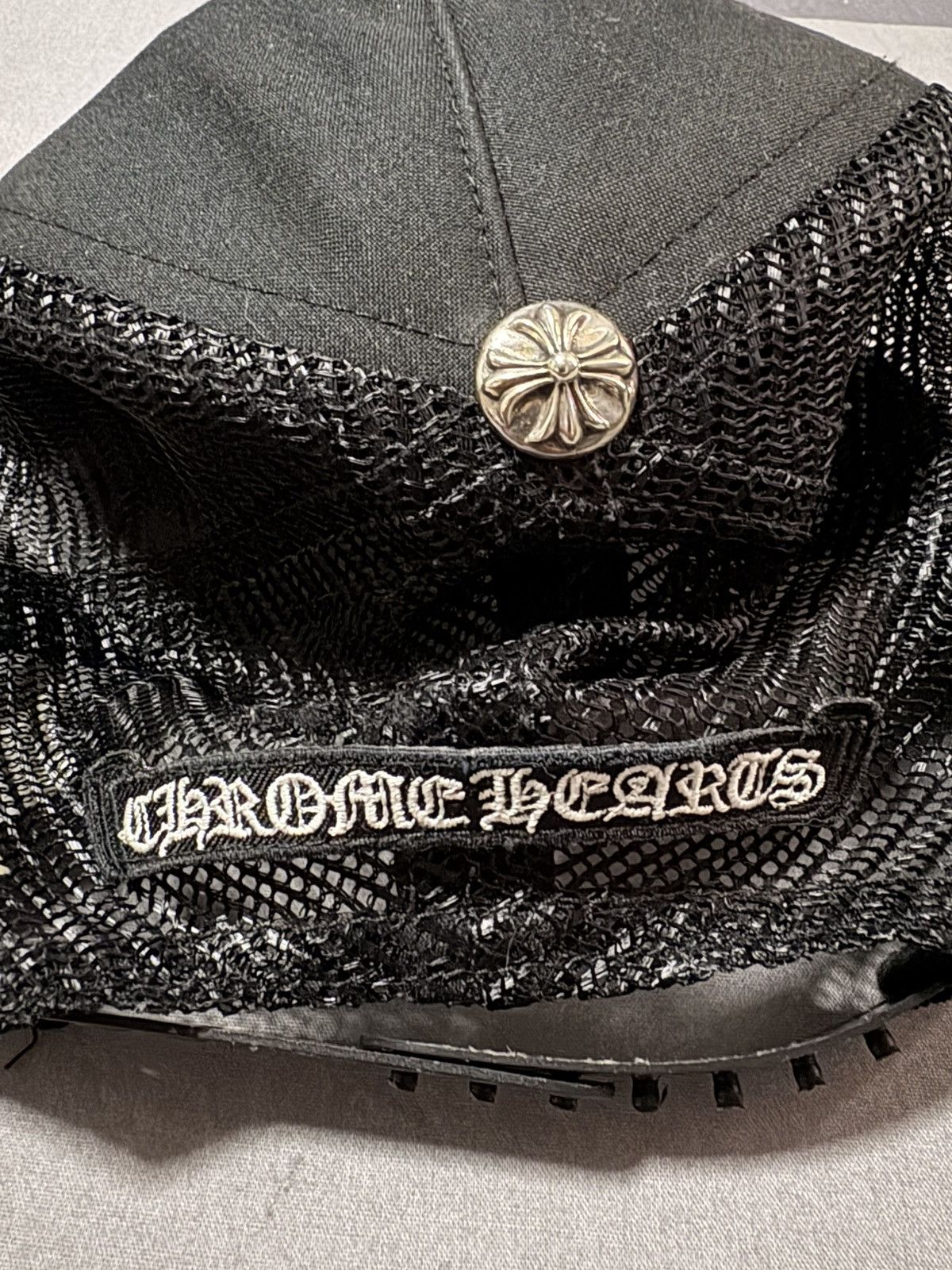 Chrome Hearts Chrome Hearts Trucker Hat Size ONE SIZE - 2 Thumbnail