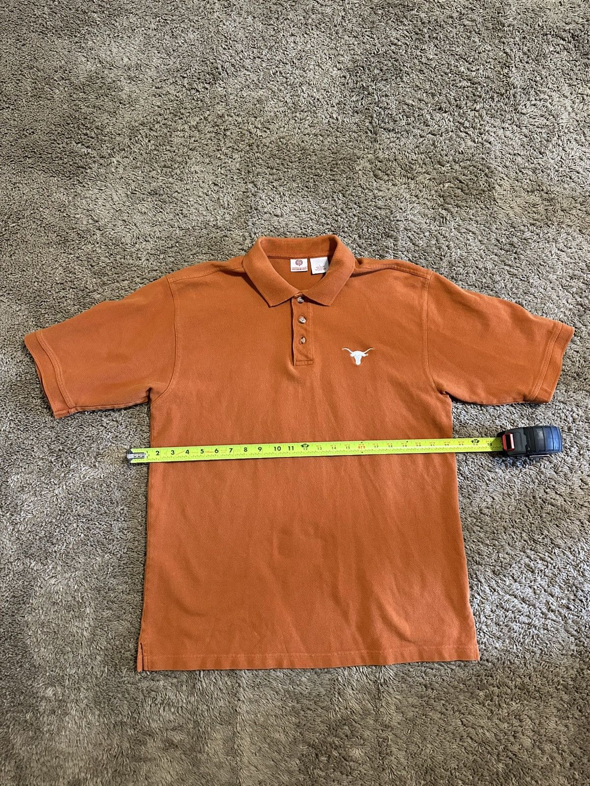 NCAA Vintage NCAA Texas Longhorns polo shirt 90s size large Size US L / EU 52-54 / 3 - 4 Thumbnail