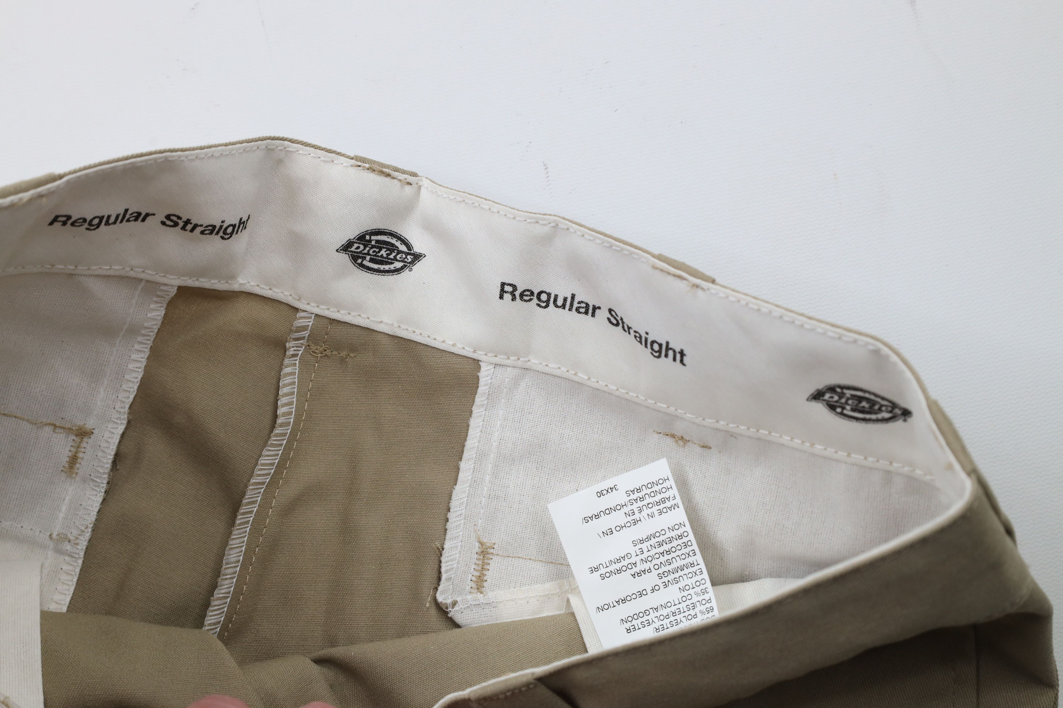 Dickies × Vintage Vintage Dickies Out Wide Leg Cargo Mechanic Pants Beige Size US 34 / EU 50 - 6 Thumbnail